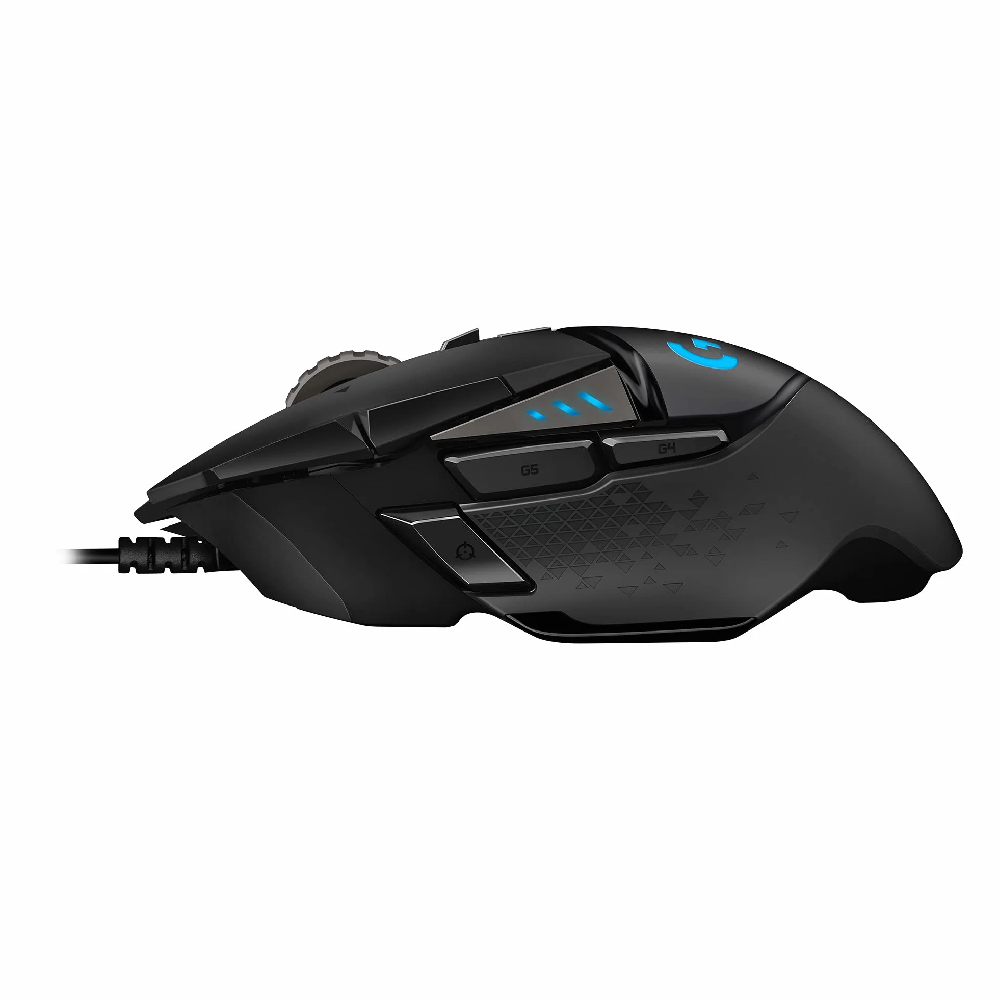 Logitech G G502 HERO Ratón Gaming con Cable, HERO 25K, 25600 DPI, RGB, Peso Personalizable, 11 Botones, PC/Mac - Negro