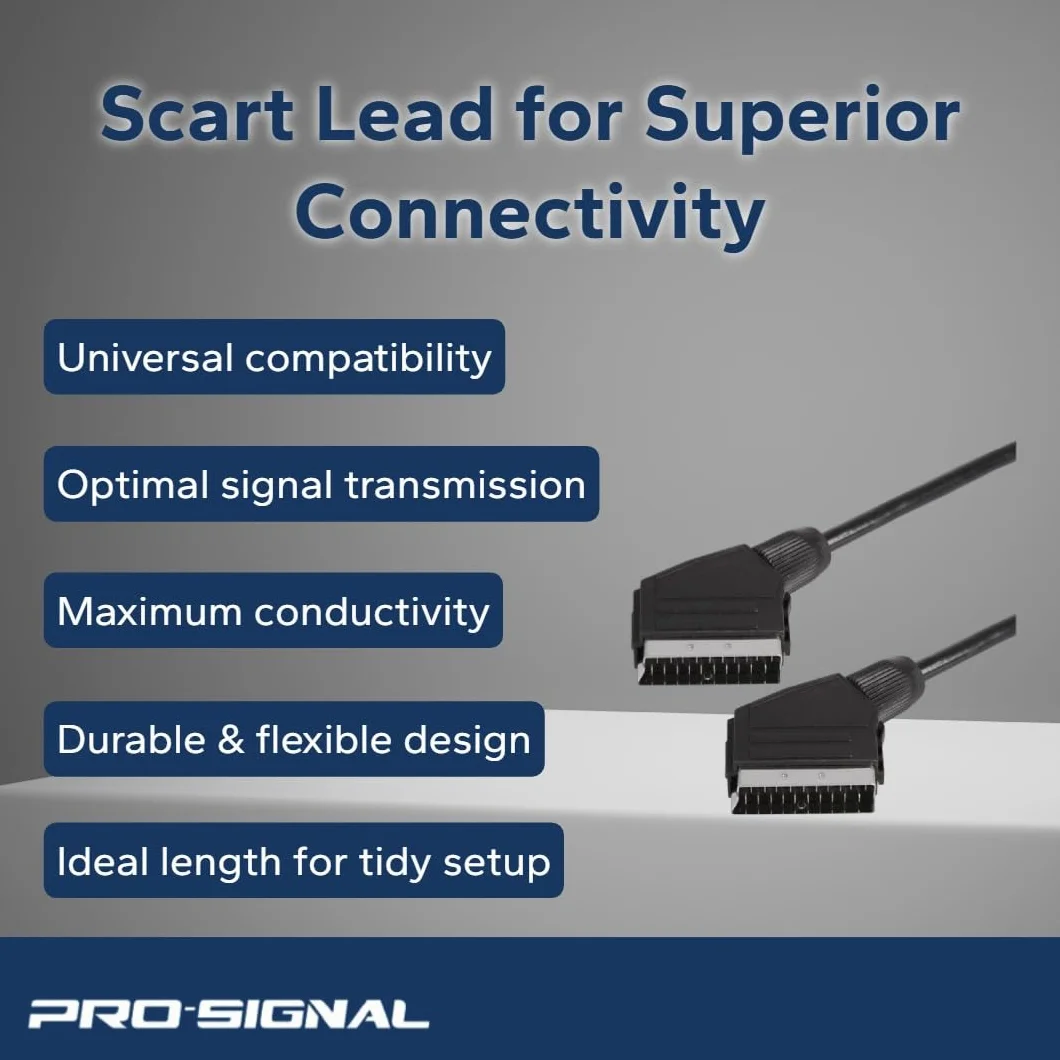Pro Signal PSG91271 smycz, Scart to Scart, 0,75 m