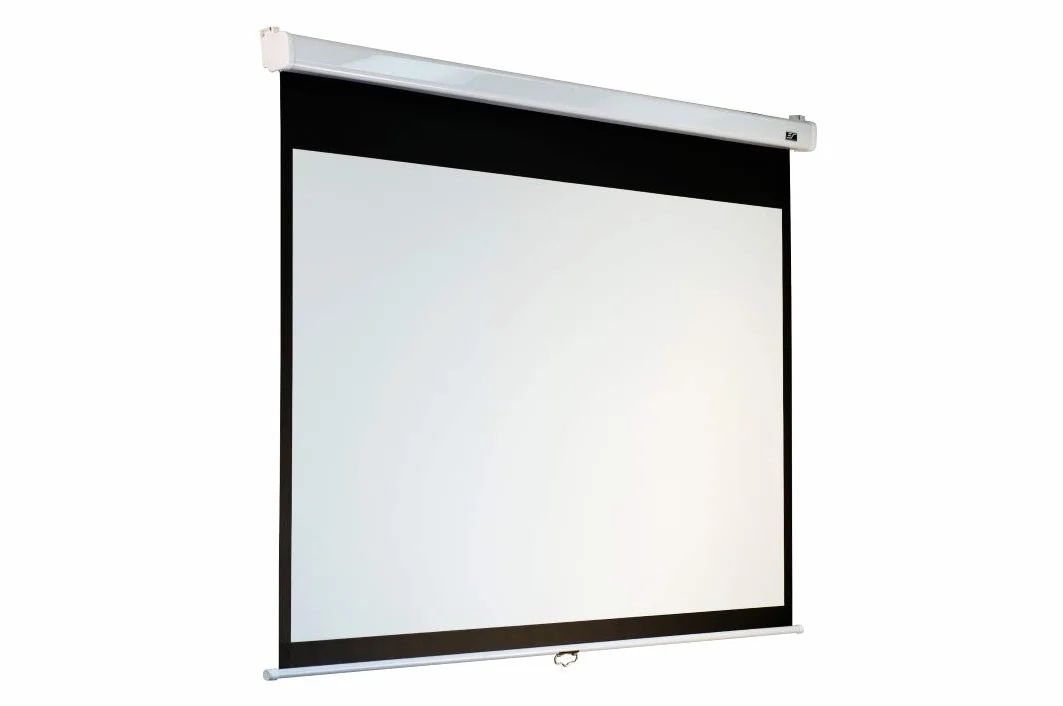 Elite Screens M84HSR-Pro Manual SRM Pro Series płótno (przekątna 213,4 cm (84 cale), wysokość 104,1 cm (41 cali), szerokość 185,4 cm (73 cali), format 16:9, biały