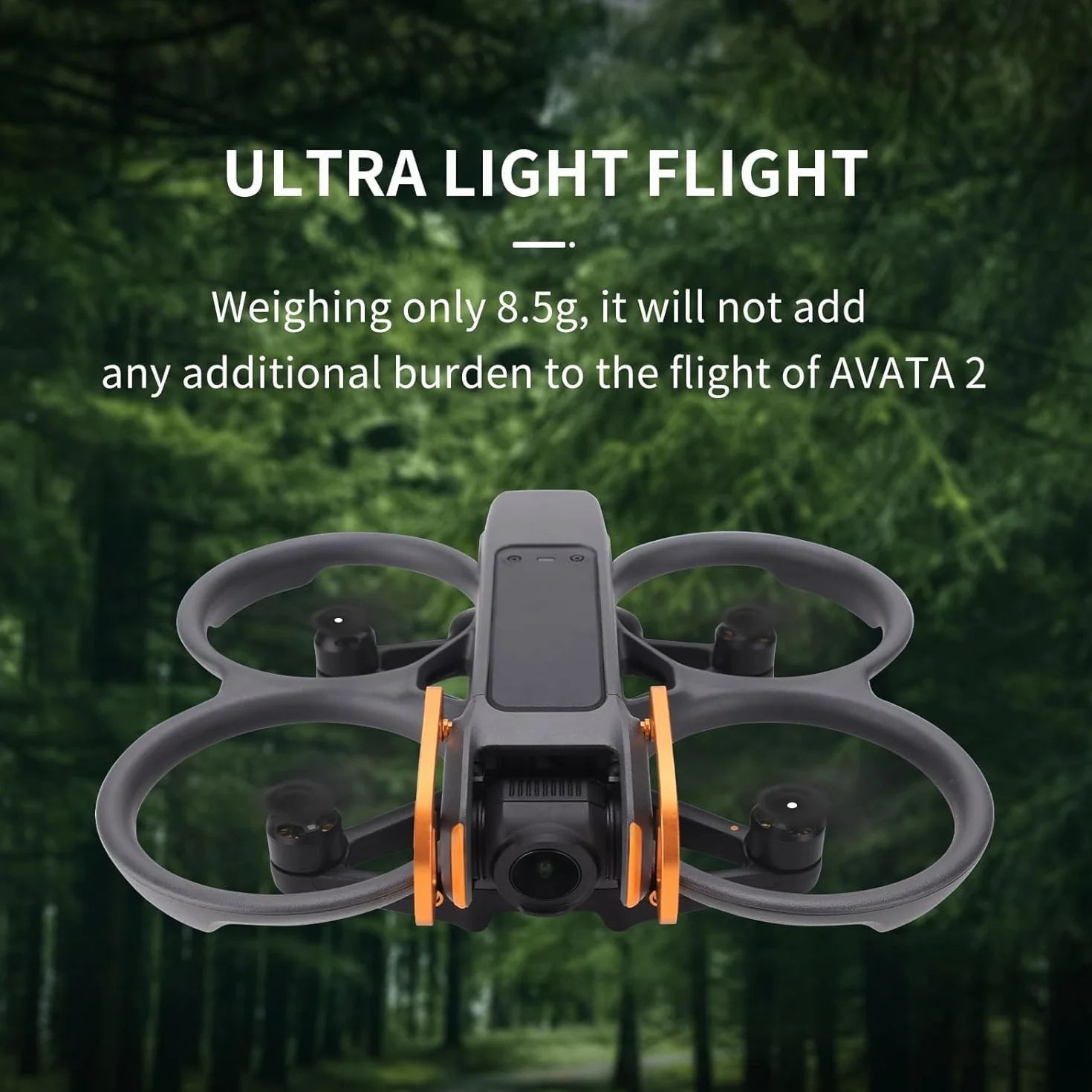 Osłona chroniąca zderzak gimbala dla dronu DJI Avata 2 Ochraniacz obiektywu gimbala Antykolizjna ochrona Barka bezpieczeństwa z stopu aluminium Akcesoria