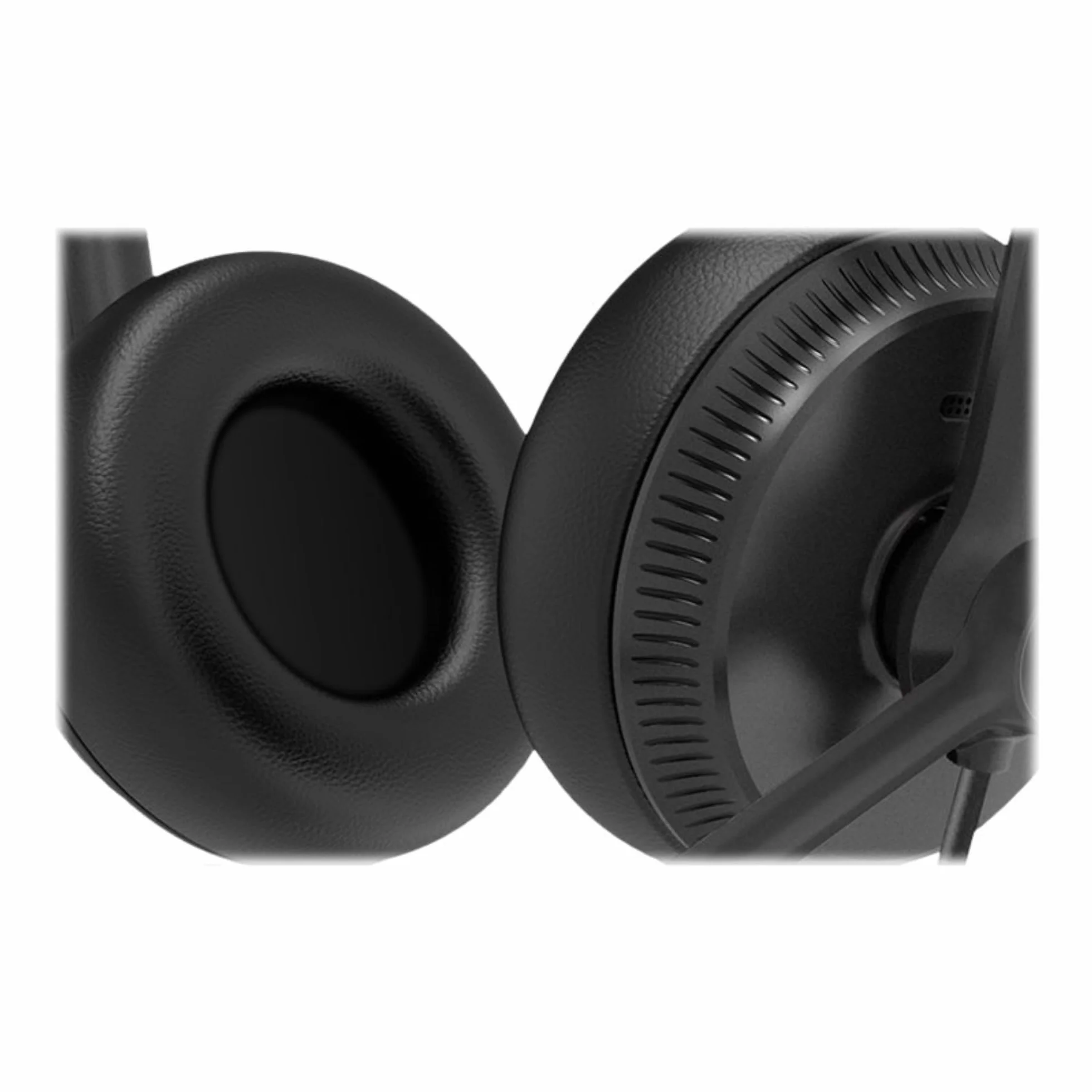 YEALINK YHS34 Lite Dual zestaw słuchawkowy z kablem connecon rj, kompatybilny ze wszystkimi telefonami stacjonarnymi Yealink, kolor czarny
