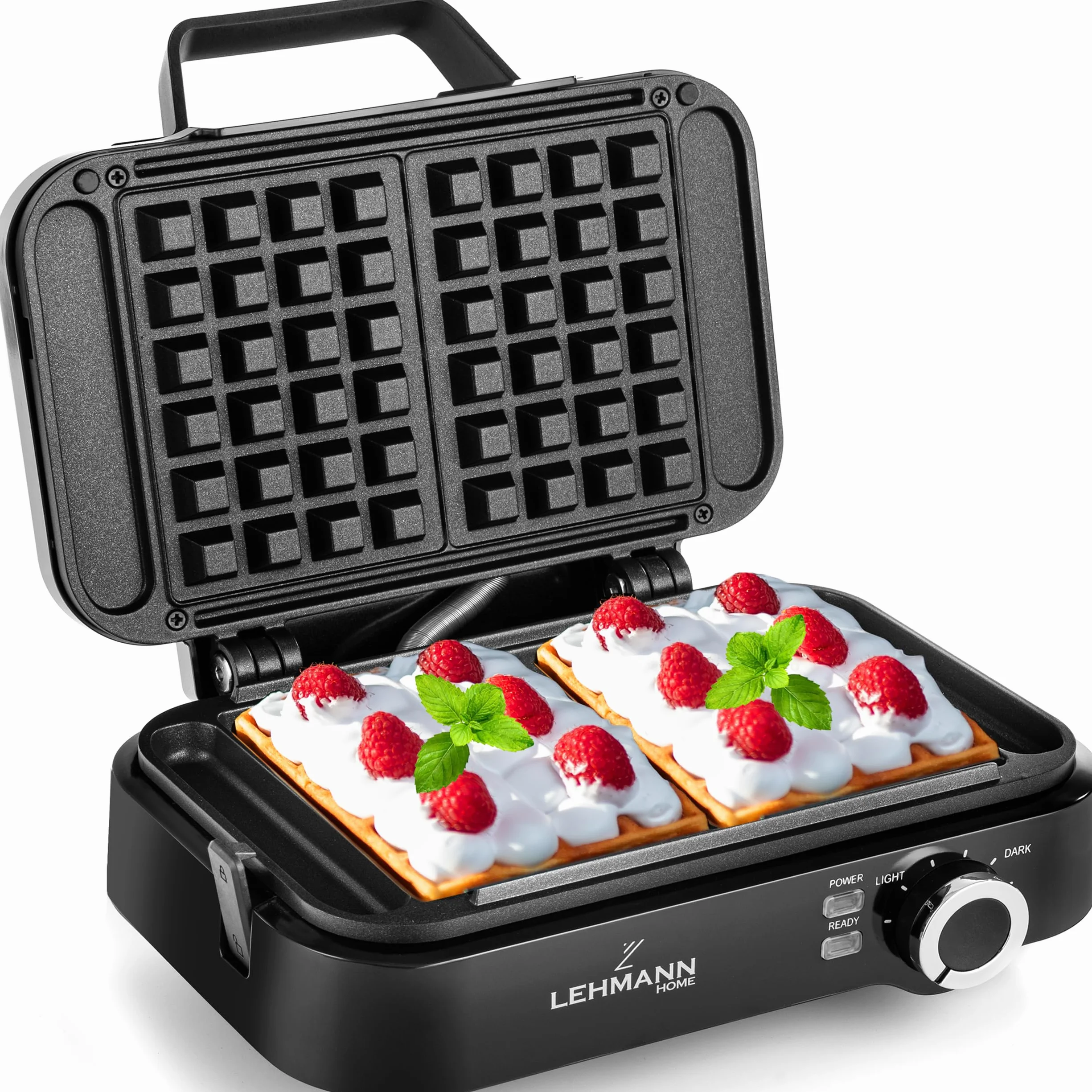 Lehmann LHOWM-1226 gofrownica 1200W z regulacją temperatury 240°C