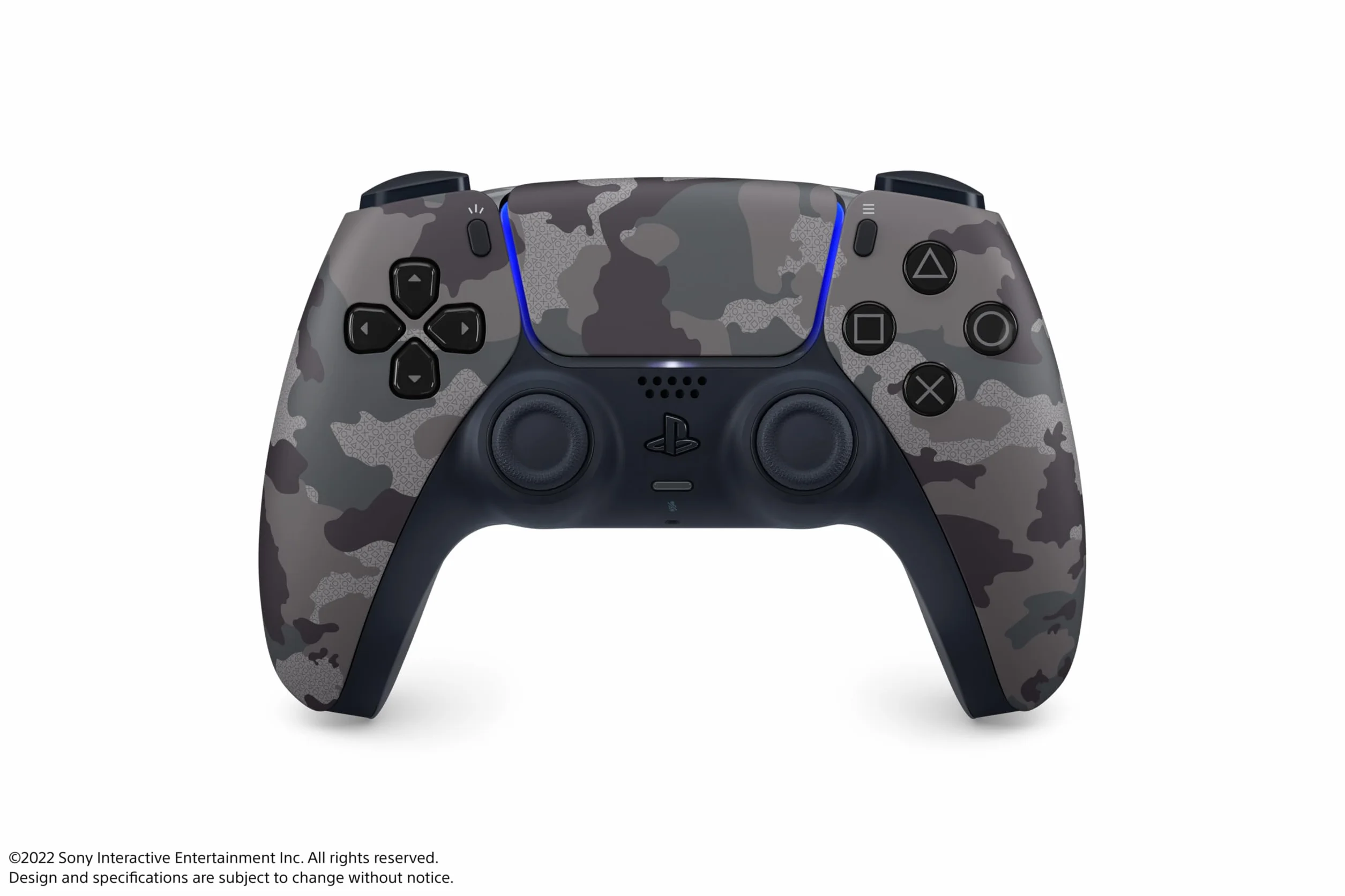 Play Station Dualsense 9423294 Kontroler, Grey Camo, 19,9 x 7 x 19 cm