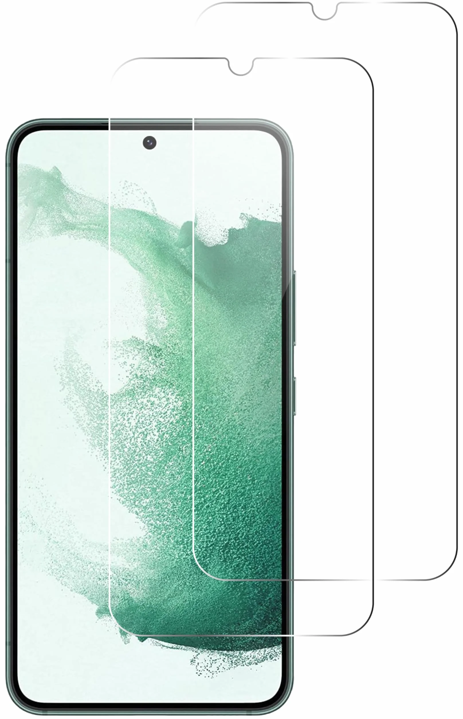 Ochraniacz ekranu do Samsung S22 5G [2 sztuki] szkło hartowane na ekranu, screen protector ochronne ekran