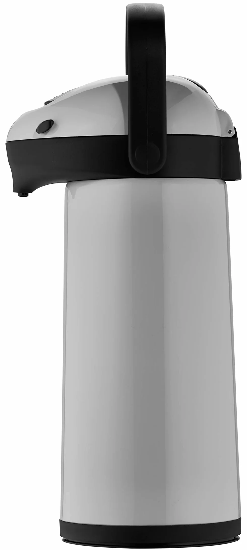 Helios Termos z pompką Airpot 1,9 l, tworzywo sztuczne, szary/czarny, obsługa jedną ręką