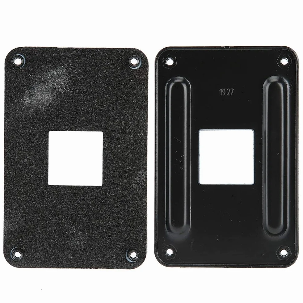 DeWin Płyta tylna AM4, płyta tylna AM4 CPU Heatsink Stojak Backplane Backplate Arkusz Trwała Żelazna Płyta dla AM4