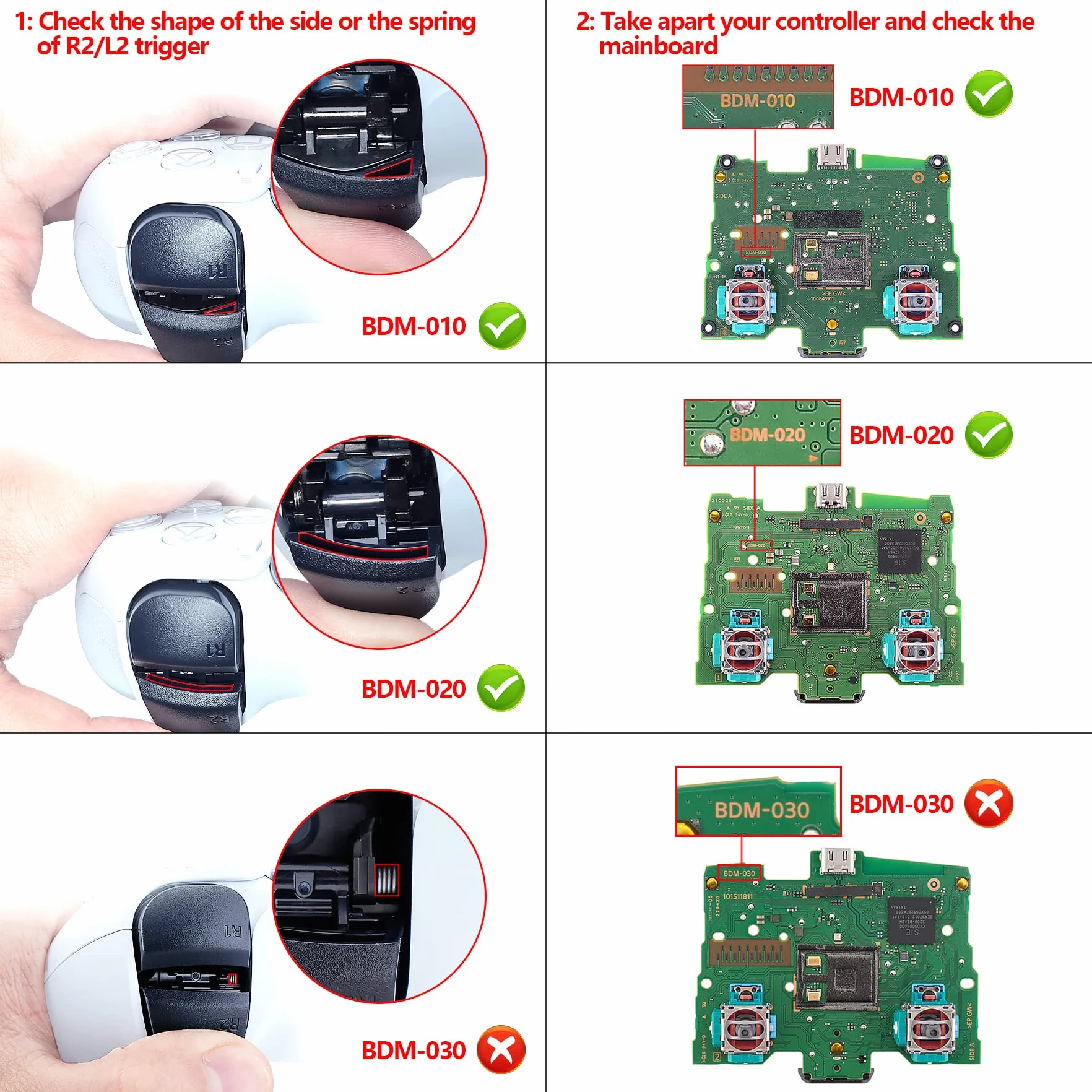 eXtremeRate Wymiana D-pad R1 L1 R2 L2 Wyzwalacze Opcje Udostępniania Przyciski Twarzy dla ps5 controller, Niestandardowe Przyciski Pełnego Zestawu Zestawy Naprawcze - Kameleon Fioletowy Niebieski