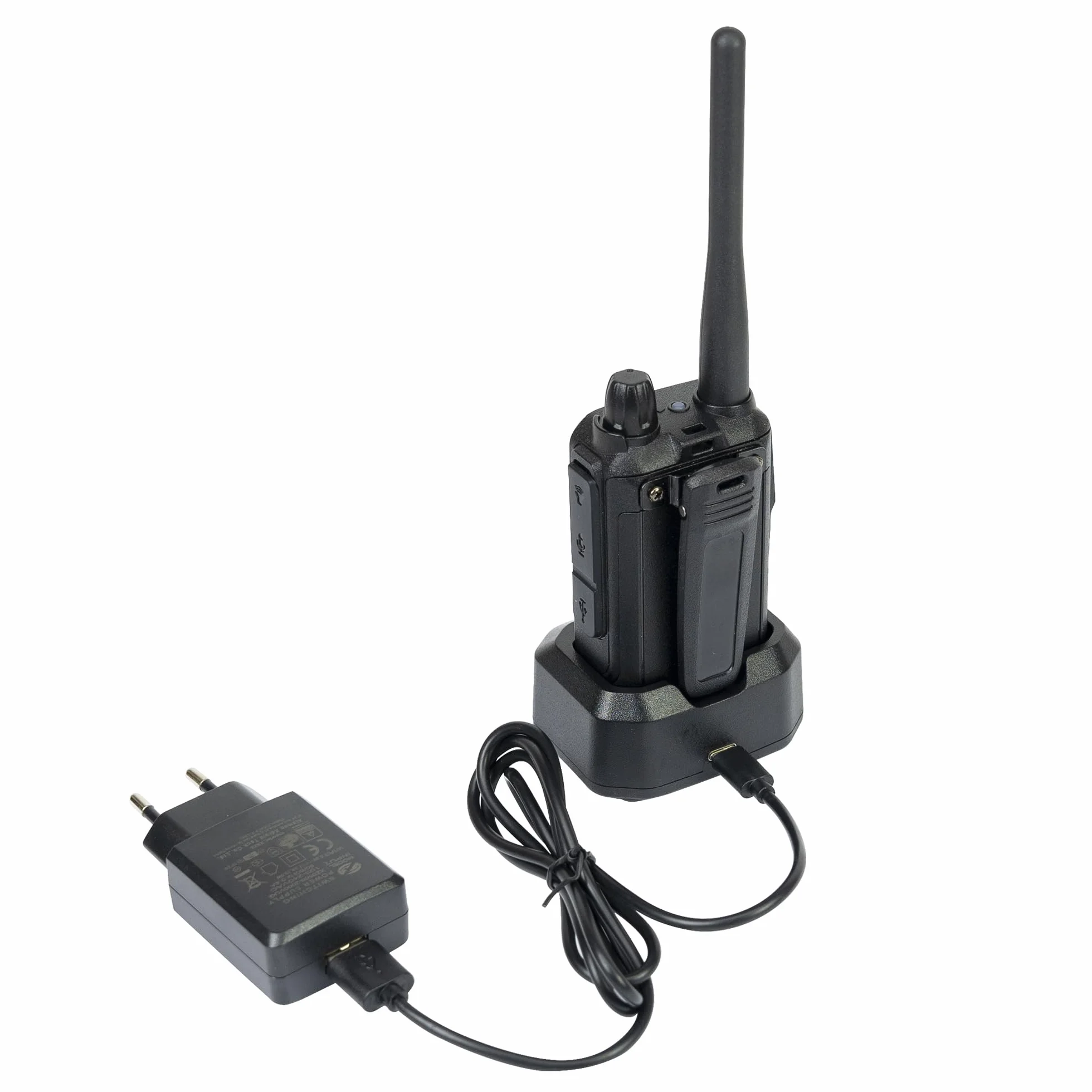 Przenośna stacja radiowa PNI PMR R45 PRO 446MHz, 0,5W, 99 programowalnych kanałów, 16 PMR i 38 tonów CTCSS i 104 DCS, 5 poziomów Squelch, VOX, TOT, BCL, Scan, Roger Beep