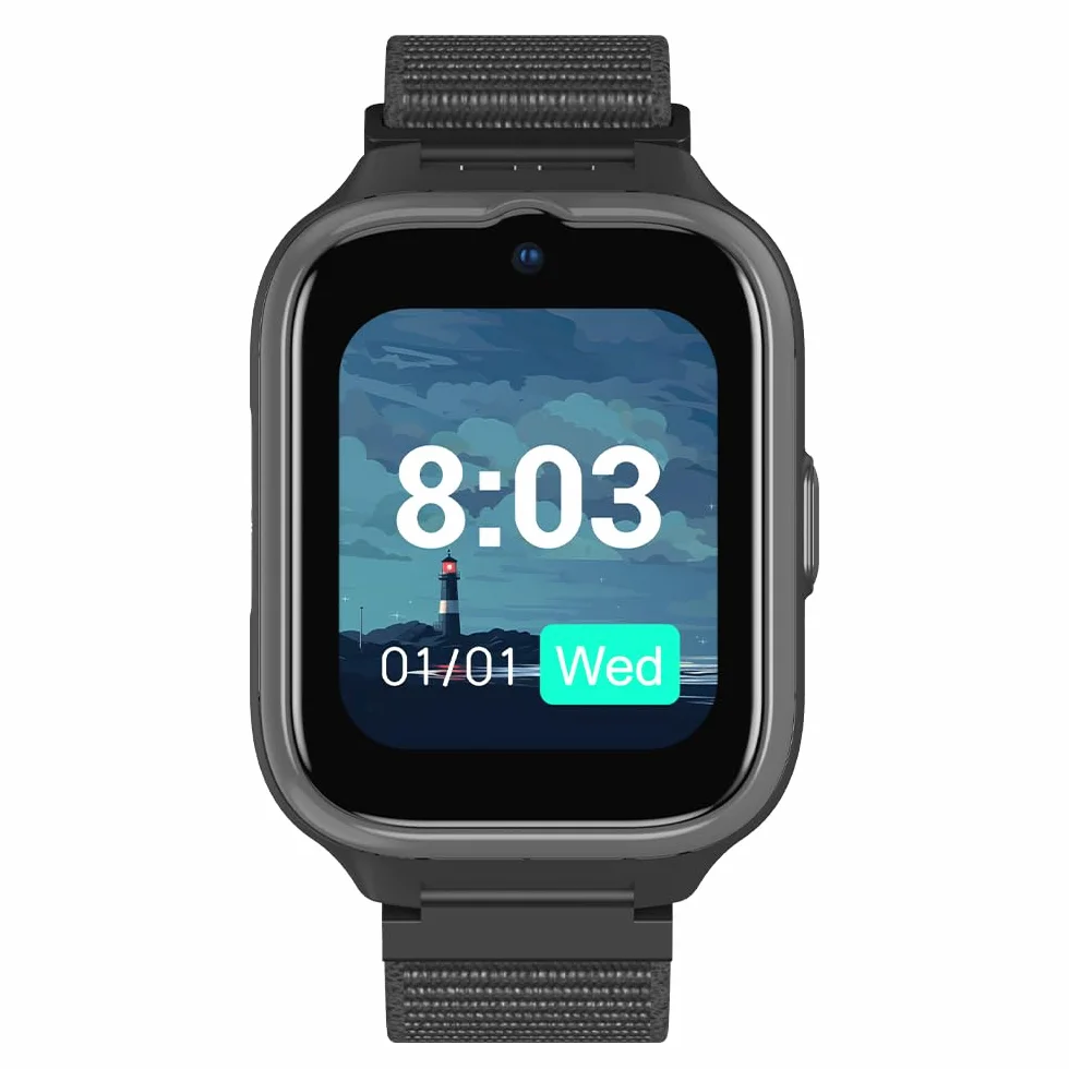 Smartwatch myPhone CareWatch LTE, lokalizacja GPS dla seniorów, technologia Volte i rozmowy wideo, powiadamianie o upadku, przycisk SOS