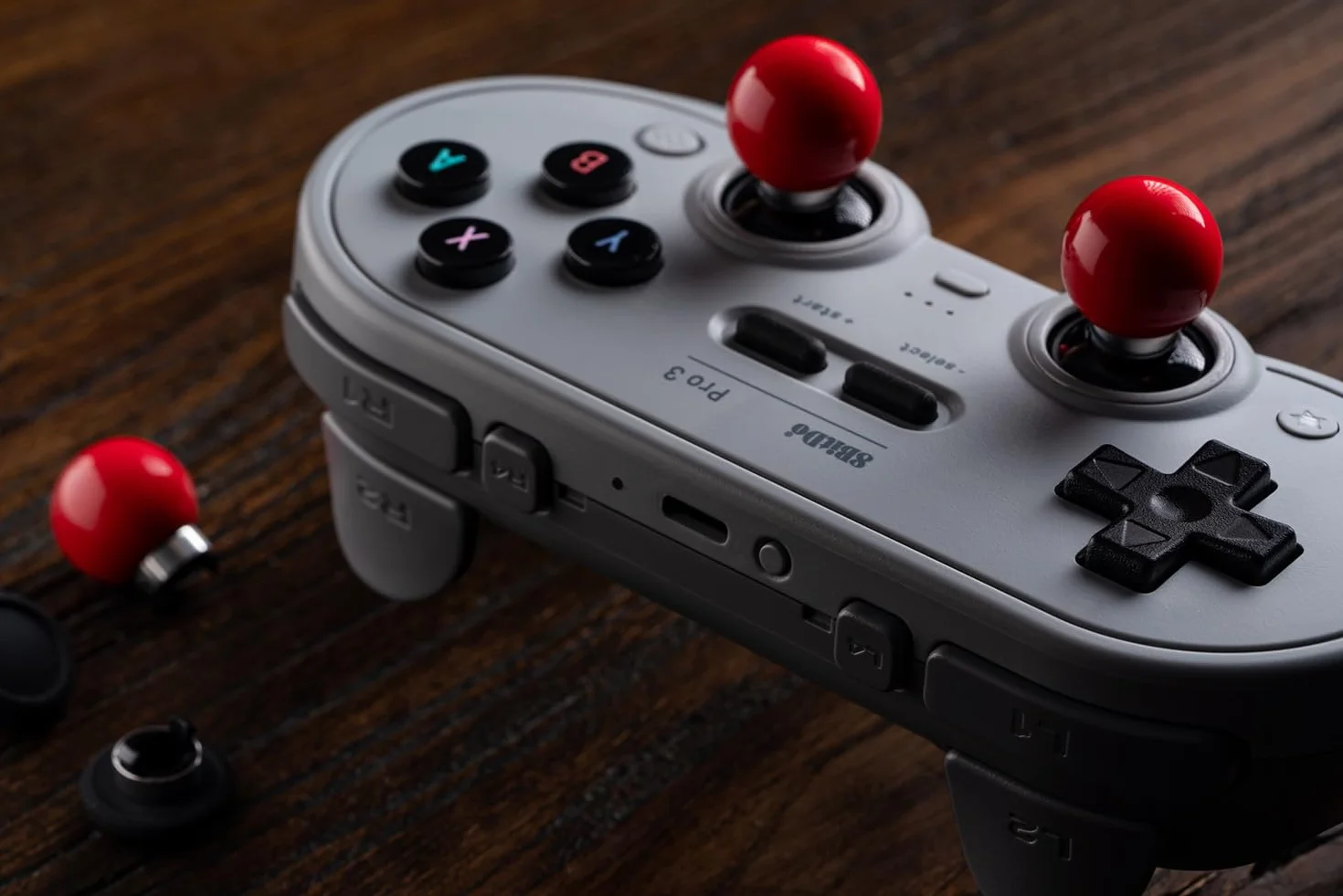 8BitDo Pro 3 Kontroler Bluetooth do Switch/Switch 2 – TMR Joysticki, wymienne przyciski ABXY, przyciski Pro Back, stacja ładująca, wyzwalacze Halla, do Windows, Apple, SteamOS, Android (G Classic)