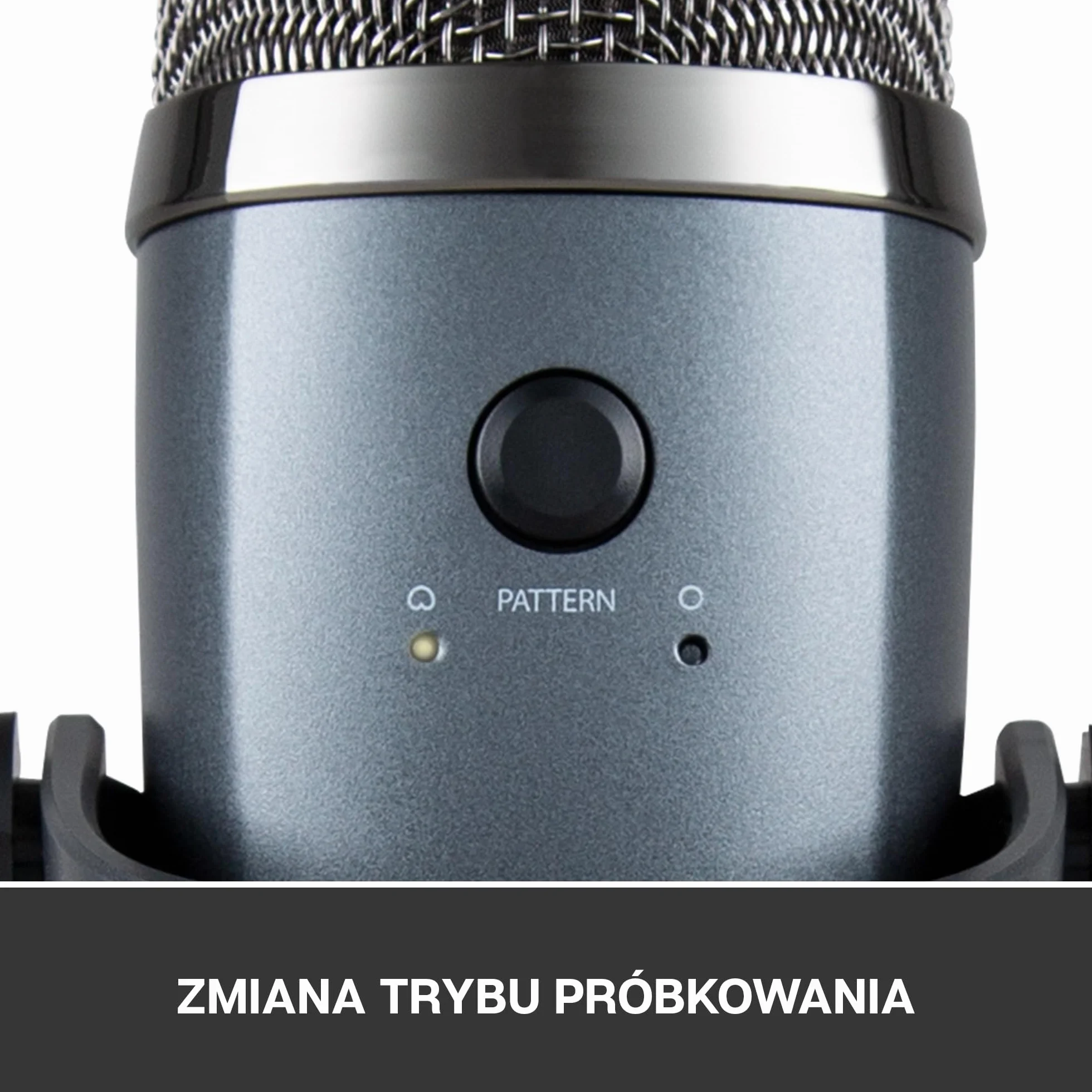 Blue Yeti Nano USB Mikrofon, Srebrny, 5 W