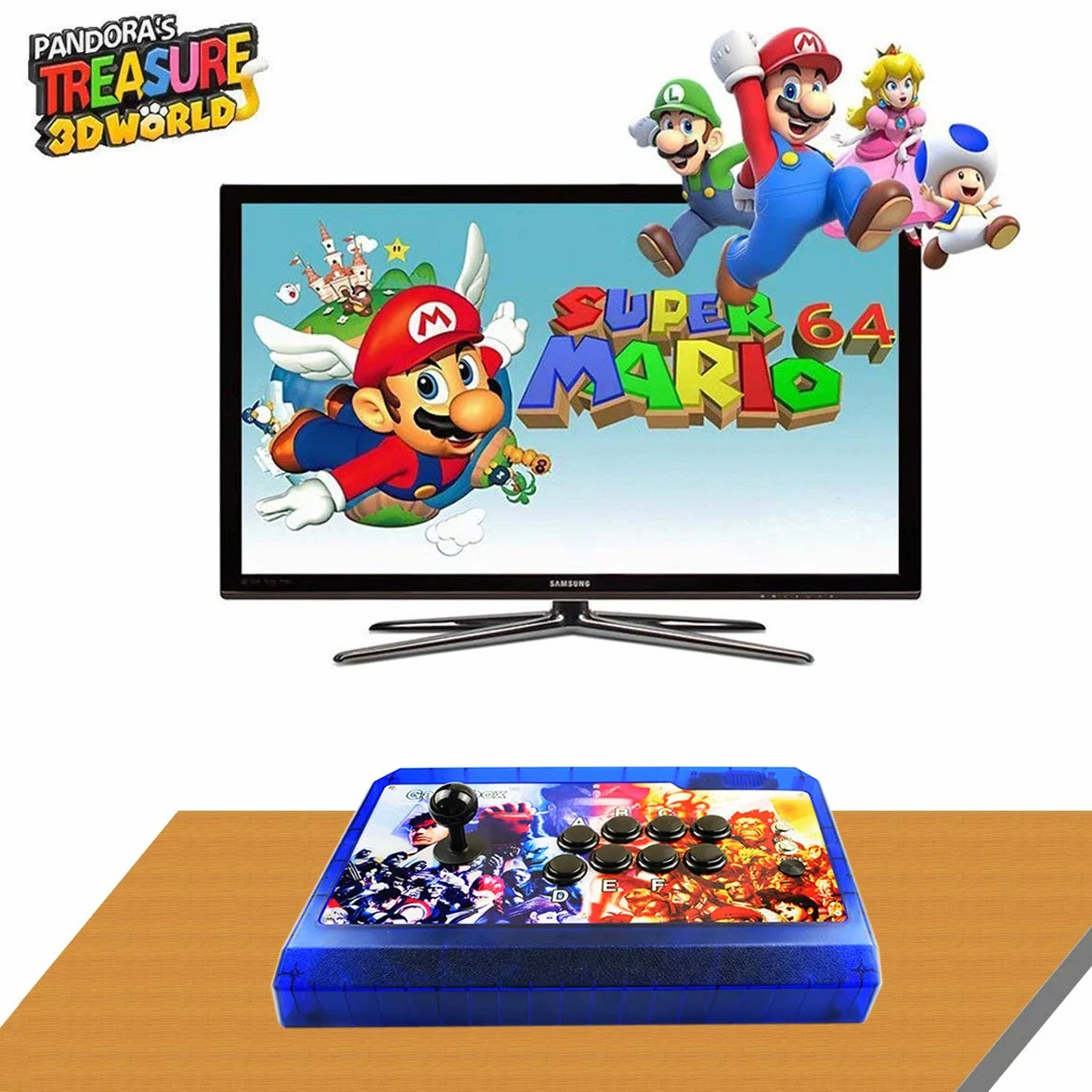 EG STARTS 2 gracze Arcade Game Kit USB Joystick do gry Mame Game DIY USB Encoder + 2x 8 Way Stick + 20 przycisków czerwony/czarny