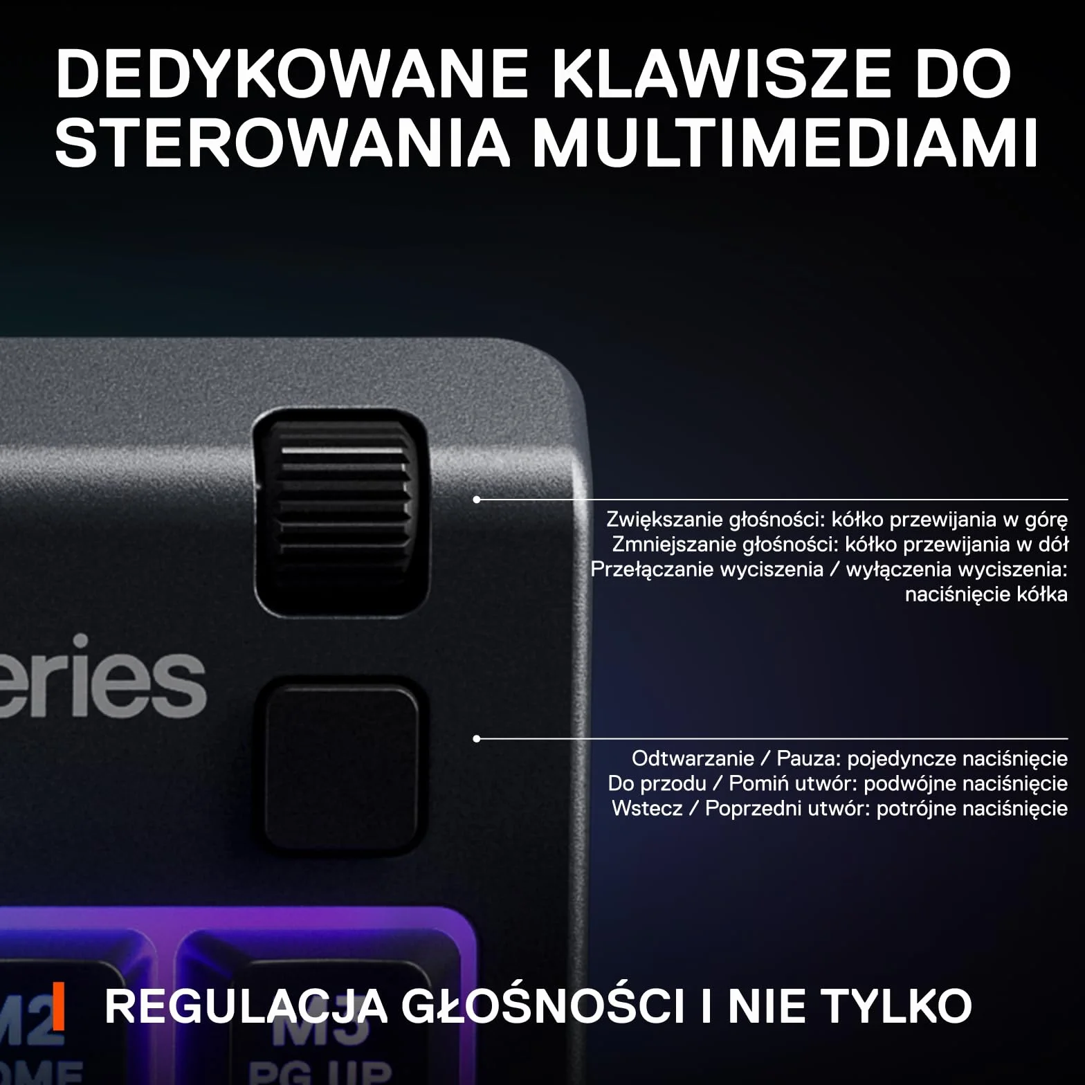 SteelSeries Apex 3 TKL - RGB Gaming Keyboard - Kompaktowa e-sportowa obudowa bez części numerycznej - 8-strefowe podświetlenie RGB - Amerykański układ QWERTY