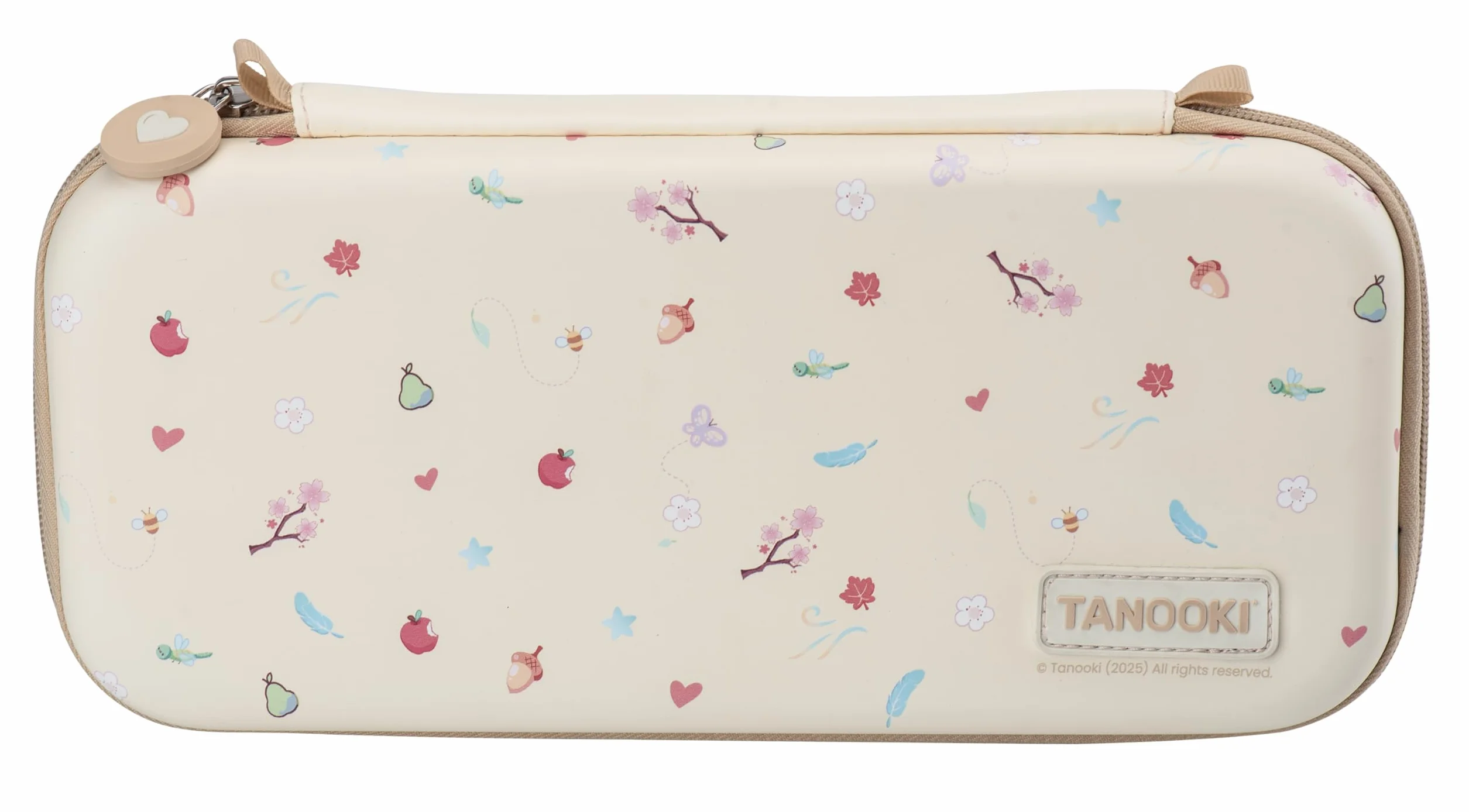 TANOOKI Torba do przenoszenia na Switch 2, piękny design, piękny pokrowiec na przełącznik 2, kompatybilny z przełącznikami/OLED/Lite, wnętrze do gier