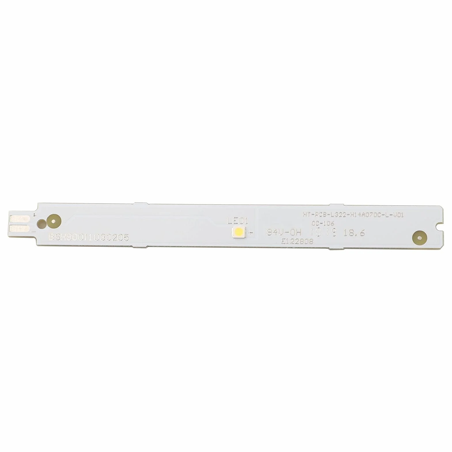 Do lodówki Siemens / Bosch listwa świetlna LED 3 V 6 V zamiennik kompatybilny z BSH9001030205 9001069888 (3 V)