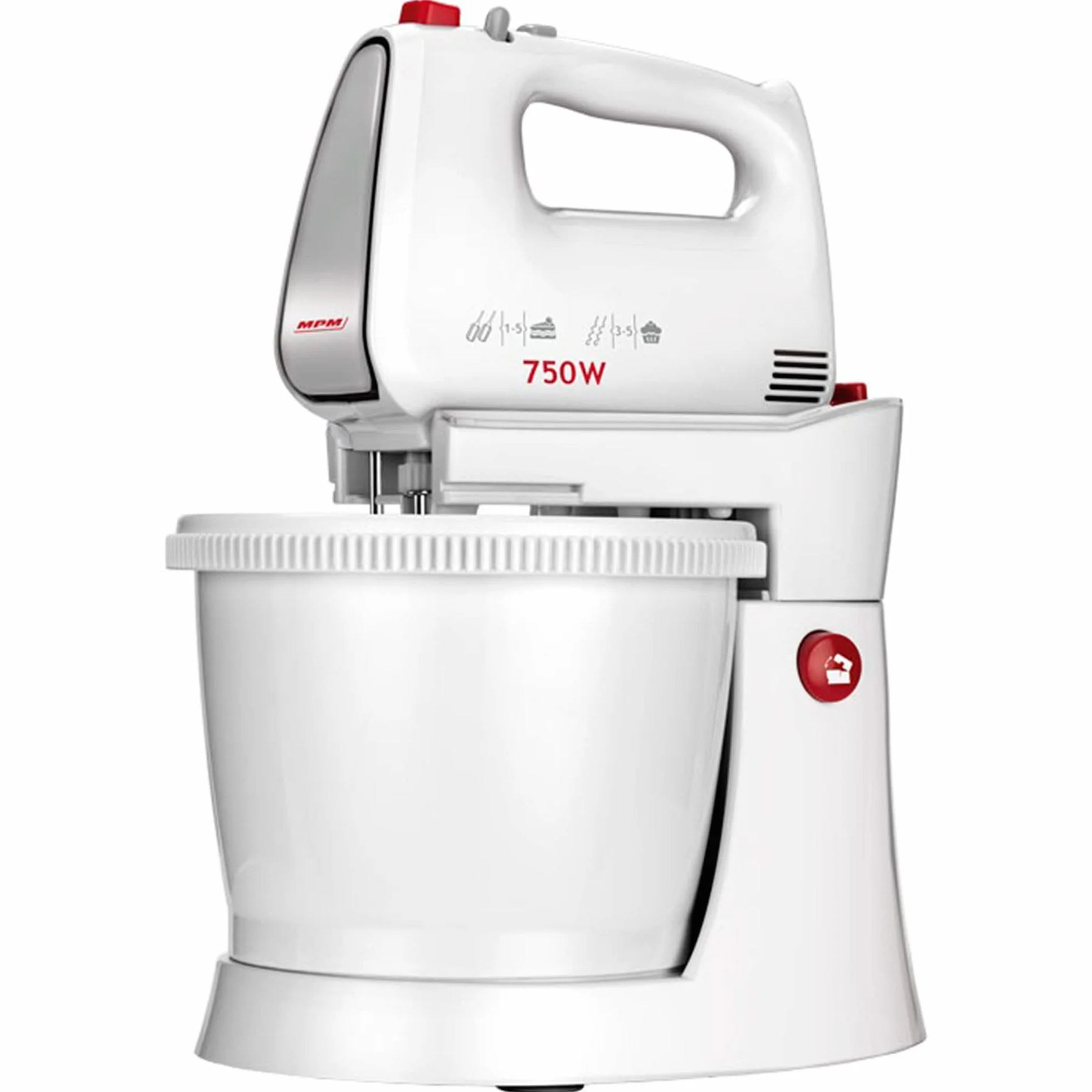 Mikser z 2 obrotowymi miseczkami MPM MMR-22Z czarny