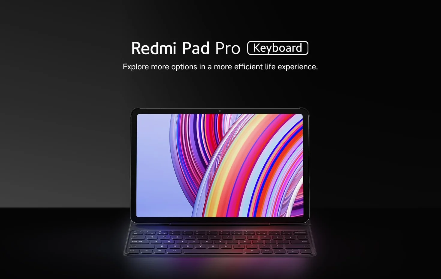 Xiaomi Redmi Pad Pro Keyboard Etui klawiatury Bluetooth Czarny