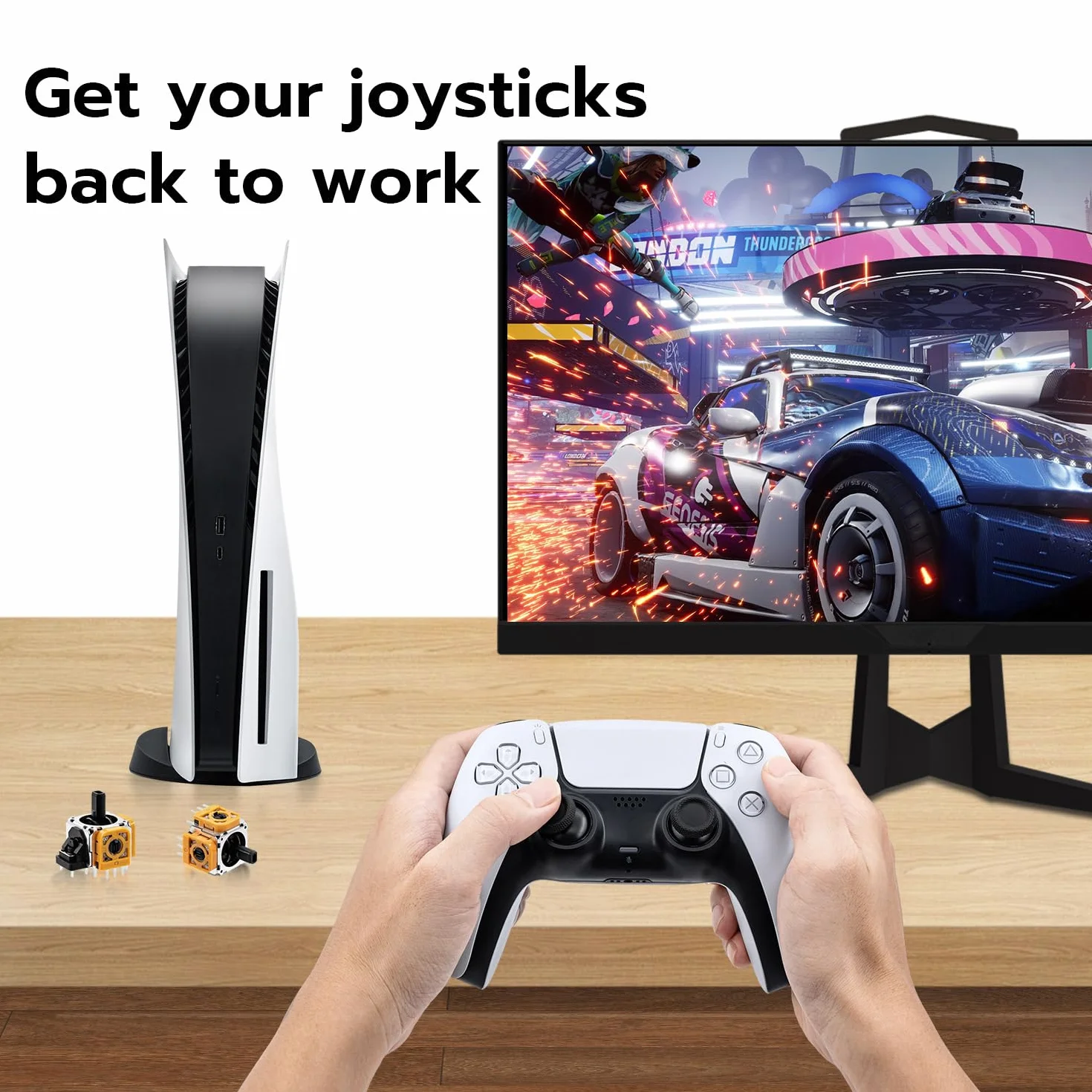 Wigearss 15 w 1 Joystick analogowy zestaw narzędzi zamiennych i naprawczych do kontrolera PS5