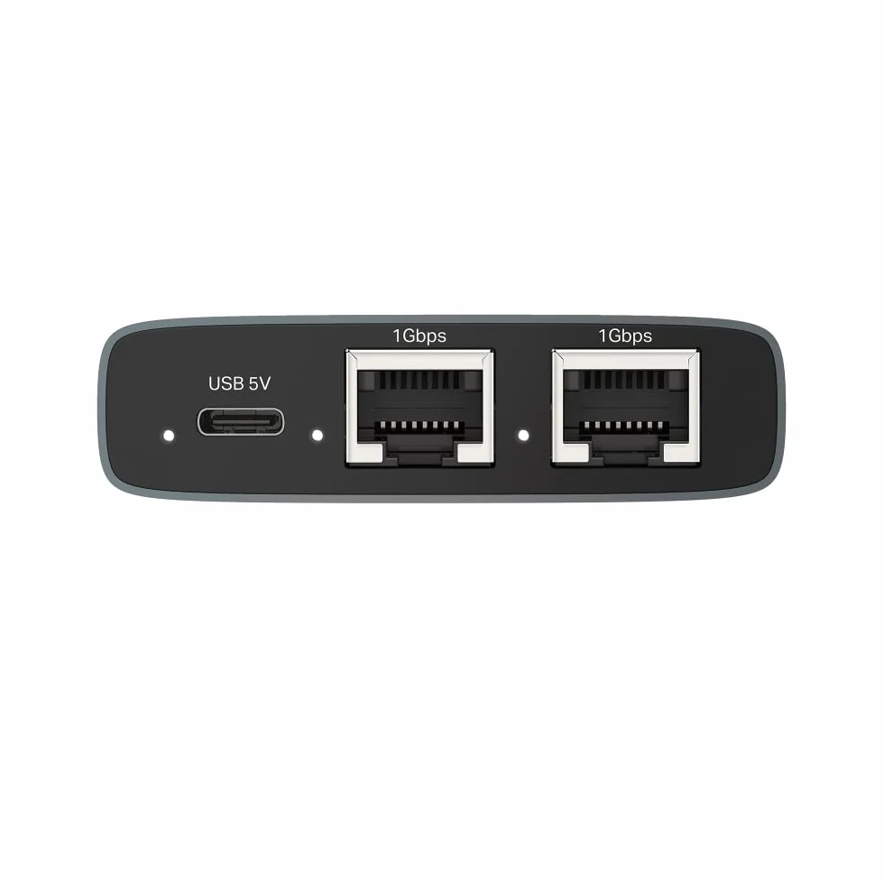 TP-Link EH310 Gigabitowy rozdzielacz Ethernet, 1 do 3 Gigabit Speed 1000 Mb/s, kompatybilny z kablami Ethernet Cat 8/7/6/5e/5, obudową ze stopu aluminium, Plug&Play