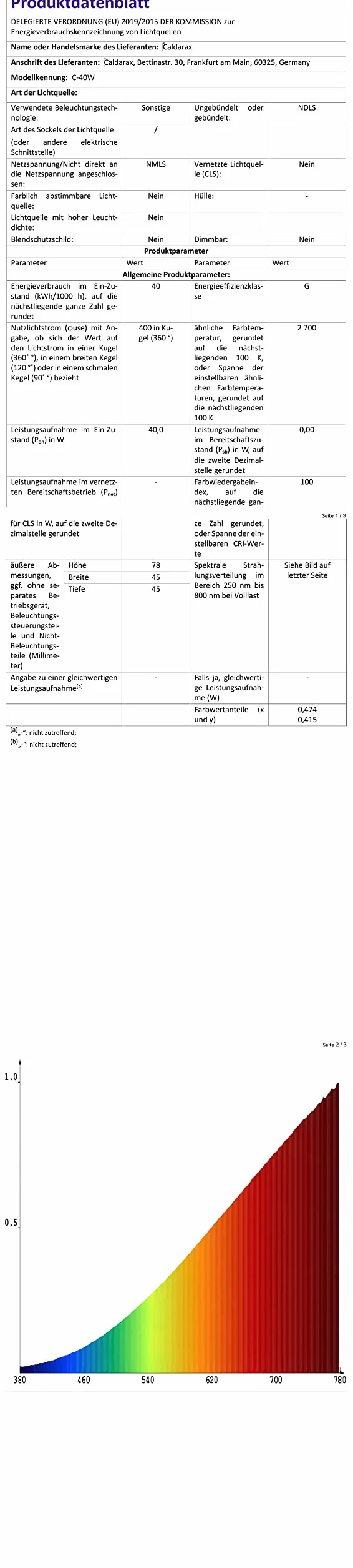 2 sztuki żarówki do piekarnika E27, możliwość ściemniania, 2700 K ciepła biel, żarówka do piekarnika, 410 lumenów, 71 mm * 45 mm, AC 240 V, odporna na temperaturę do 300 °C, żarówki G45 Globe