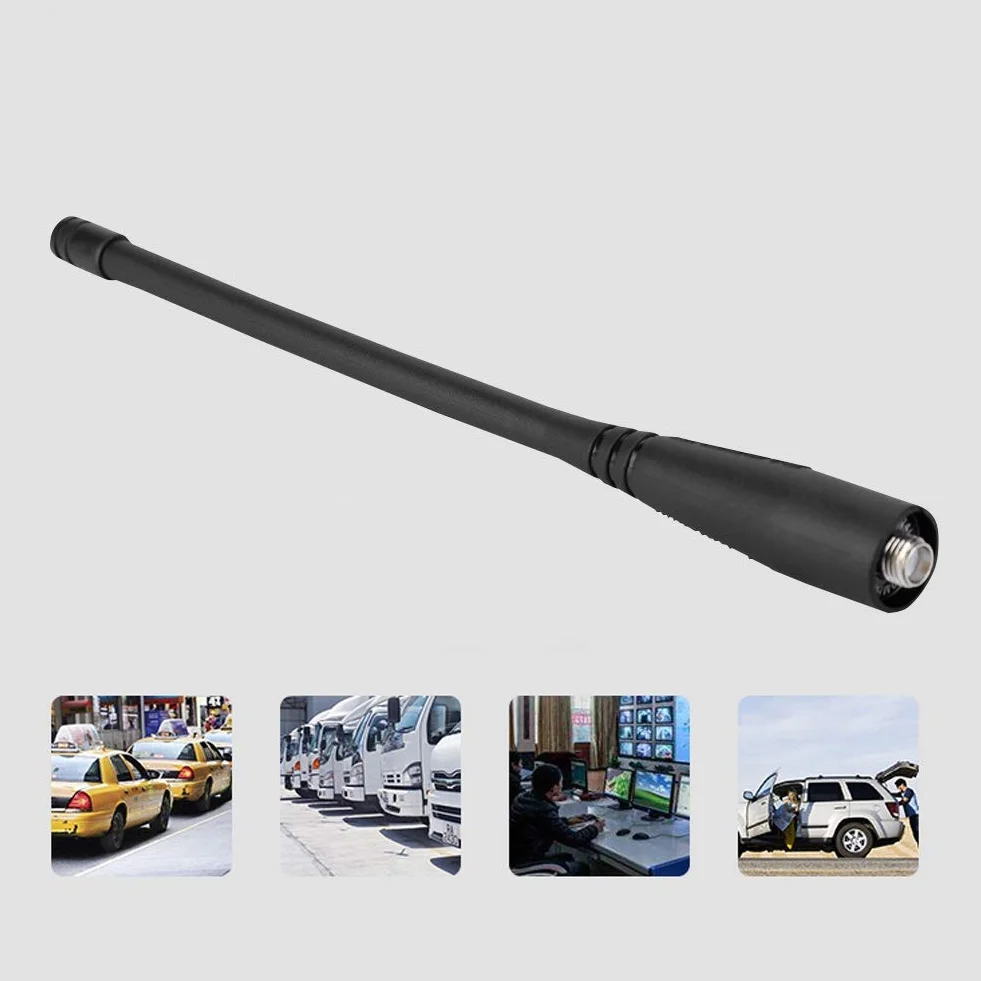 Antena radiowa SMA-żeńska, 6 W antena Walkie Talkie SMA-żeńska UHF/VHF 136-174/400-520 MHz do Baofeng UV5R UV-82 GT-3