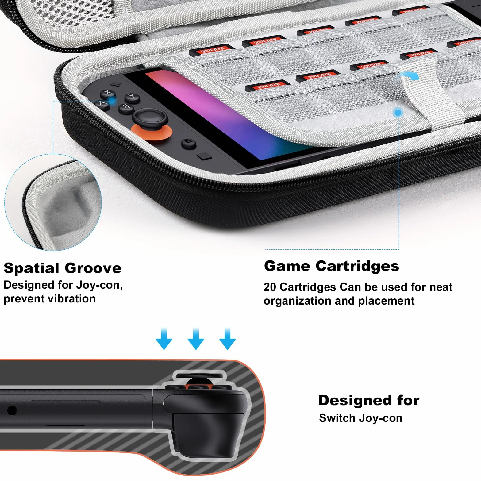 Lmcpa Zestaw akcesoriów do Nintendo Switch 2 (2025), zestaw upominkowy z futerałem, dokowalny pokrowiec ochronny, ochraniacz ekranu HD, silikonowe antypoślizgowe skórki Joy-Con i nie tylko do Switch
