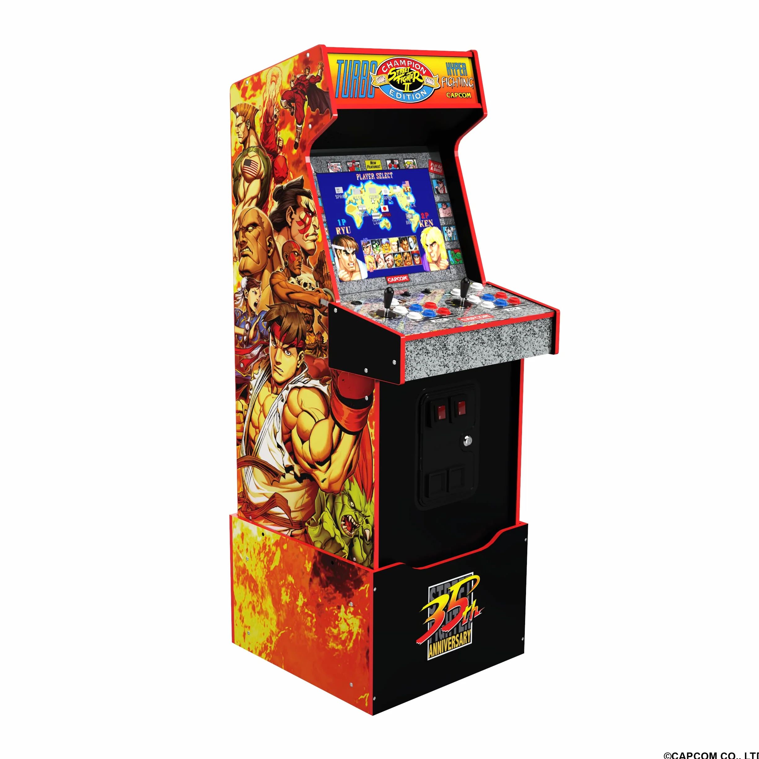 STREET FIGHTER LEGACY 14 GAMES Wifi ENABLED ARCADE MACHINE