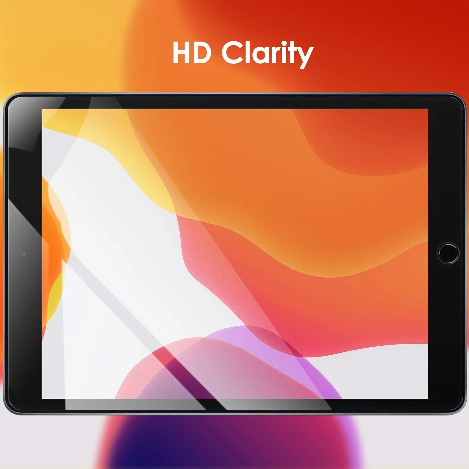 Hianjoo Folia ochronna kompatybilna z iPad 10,2 cala 9. generacji, 8. generacji, 7. generacji, 2 sztuki, ochrona wyświetlacza kompatybilna z iPad 10,2" (model 2021/2020/2019), odporna na zarysowania, bez pęcherzyków powietrza, twardość 9H