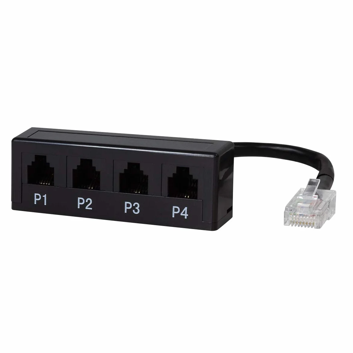 2direct GmbH Logilink 4 - Modułowe porty rozdzielacza adaptera 1* R45/4* Rj11,MP0036