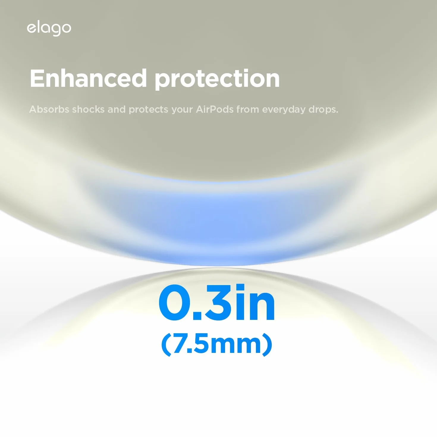 elago Etui w Kształcie Kasety Kompatybilne z AirPods Pro 3 – Z Karabińczykiem, Obsługuje Bezprzewodowe Ładowanie, Odporne na Wstrząsy, Pełna Ochrona (Classic White)