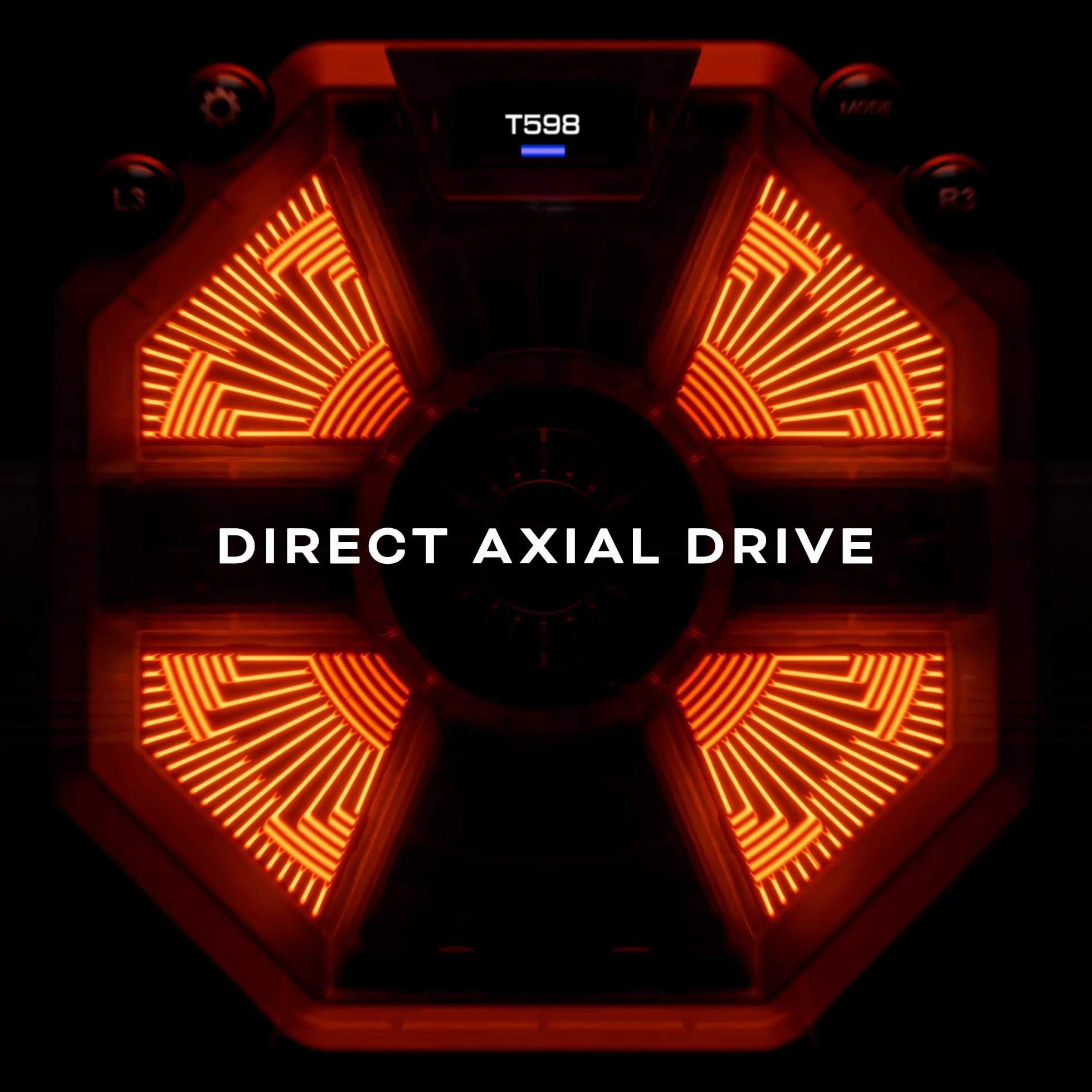 Thrustmaster T598 Servo Base, Podstawa Kierownicy Wyścigowej z Siłowym Sprzężeniem Zwrotnym Direct Axial Drive dla PS5, PS4 i PC
