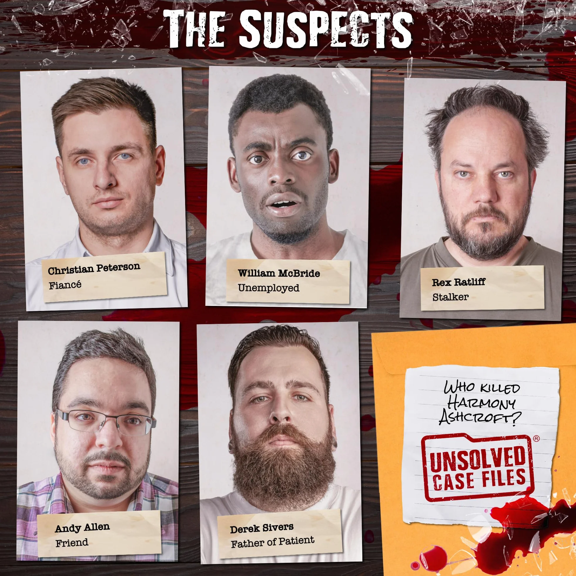 UNSOLVED CASE FILES Gra towarzyska z tajemniczym morderstwem