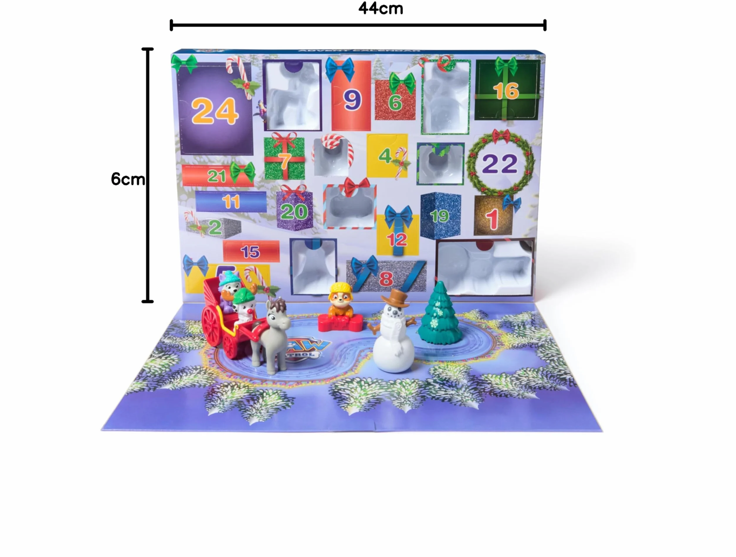 Paw Patrol Kalendarz adwentowy, zabawki dla niemowląt