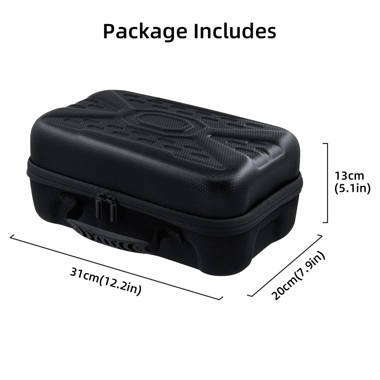 Mcbazel Etui na konsolę Xbox Series S, Etui podróżne na konsolę Xbox Series S z bezprzewodowym kontrolerem i akcesoriami do gier - Czarne.