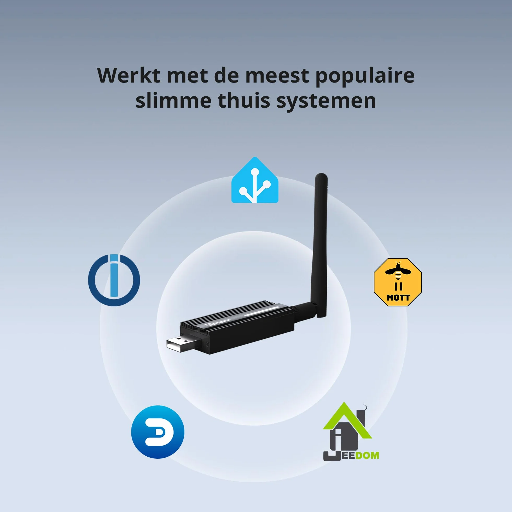 SONOFF Dongle USB Zigbee plus 3.0 SMA interfejs anteny zewnętrznej Uniwersalna bramka, preinstalowana z firmware Z-Stack 3.x.0 koordynacja firmware dla asystenta domowego lub Zigbee2MQTT