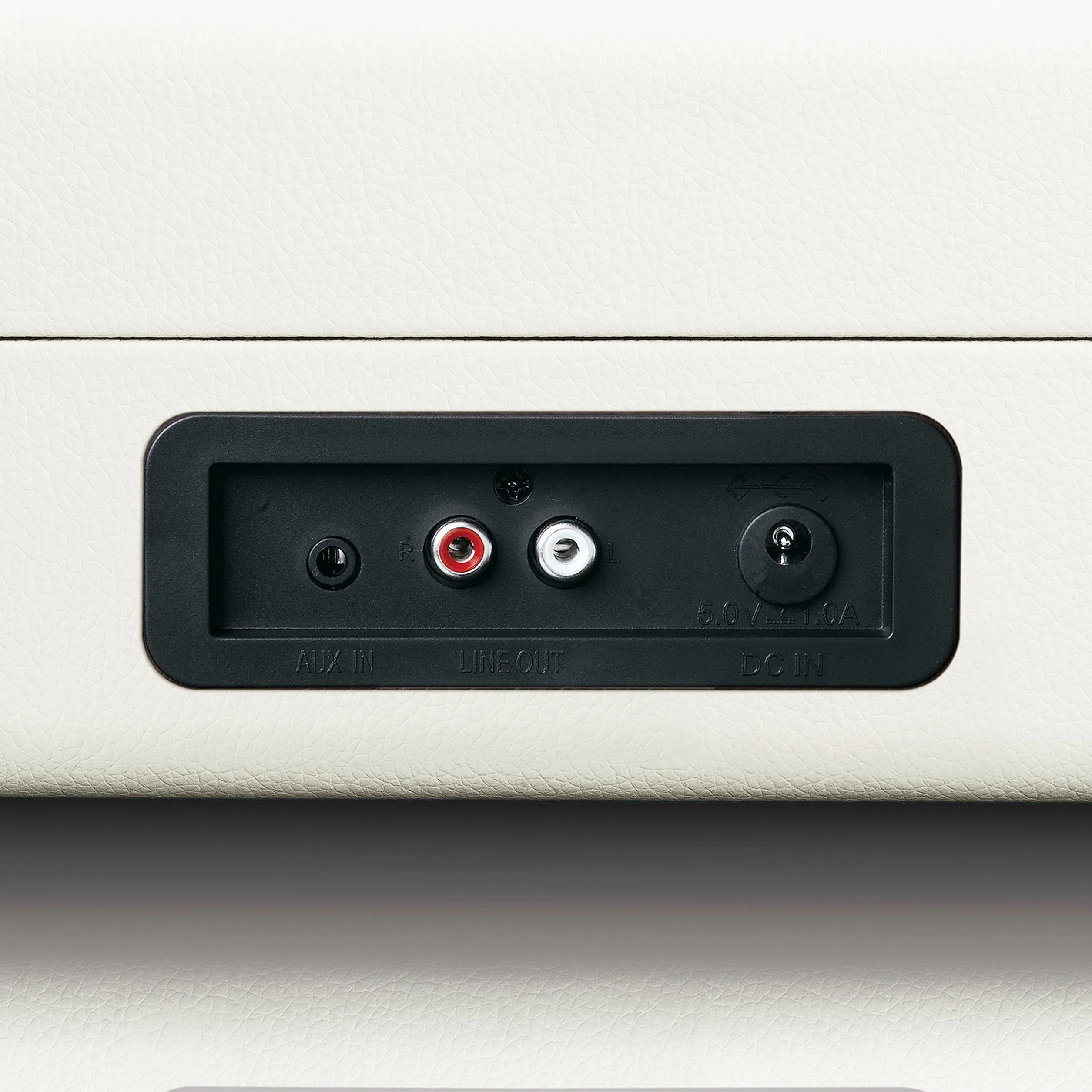 Lenco Gramofon Classic Phono TT-115 - gramofon - Bluetooth - USB - 3 prędkości - bezpośrednie nagrywanie na USB bez komputera - napęd pasowy - kremowy