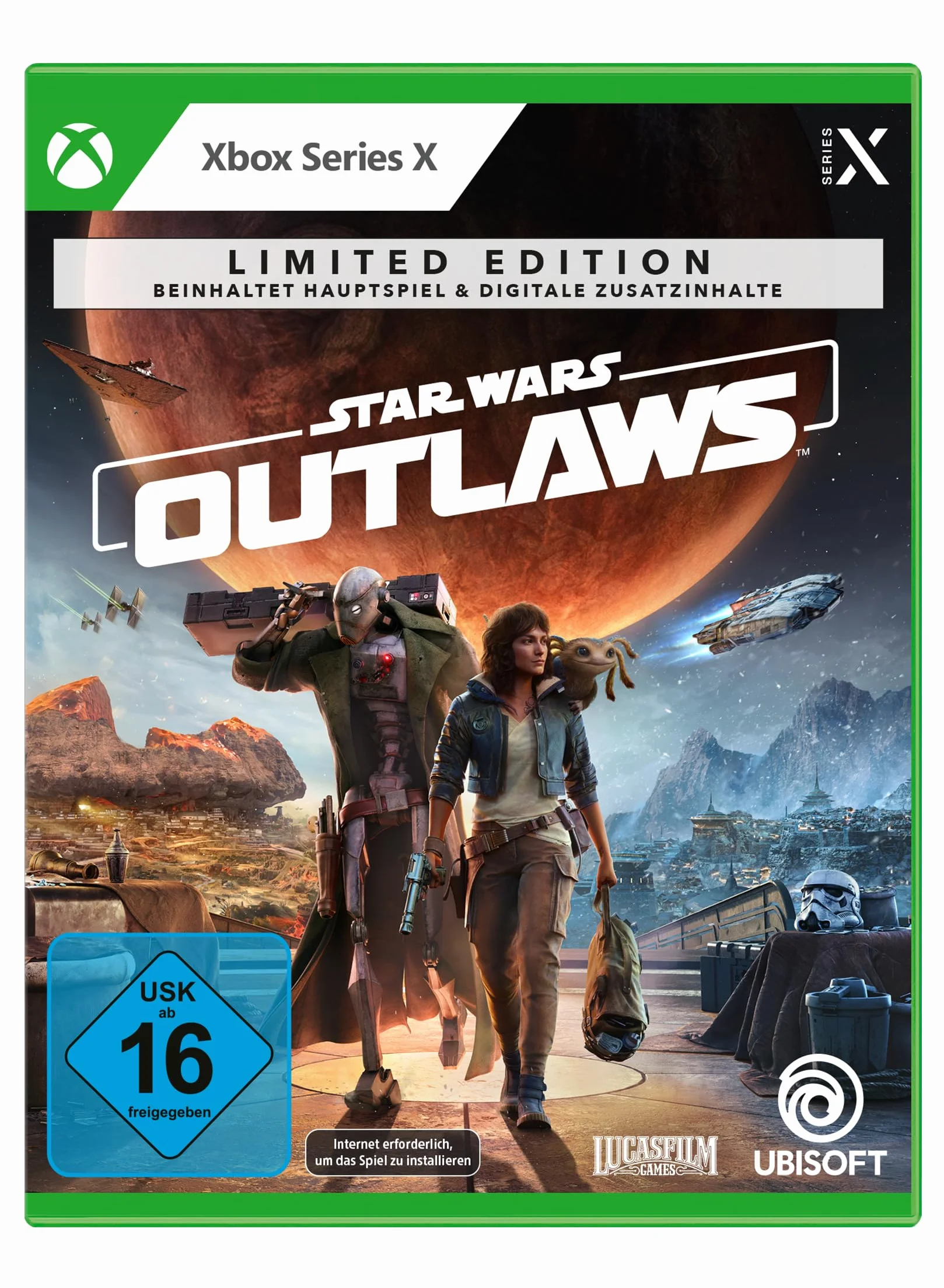 Star Wars Outlaws - edycja limitowana (wyłącznie w Amazon) - [Xbox Series X]
