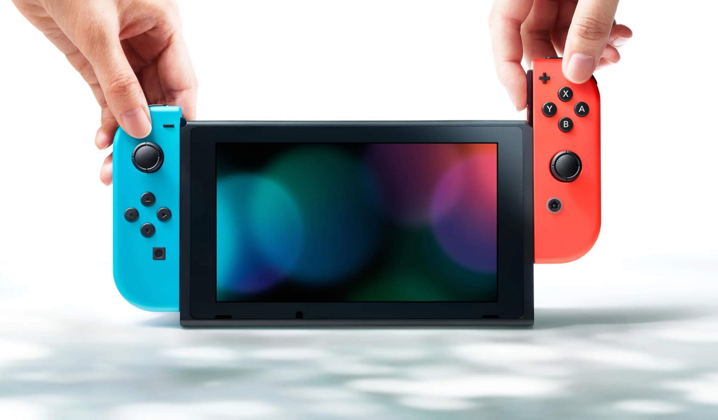 Switch Console 1.1 Neon Blue/Neon Red NEW