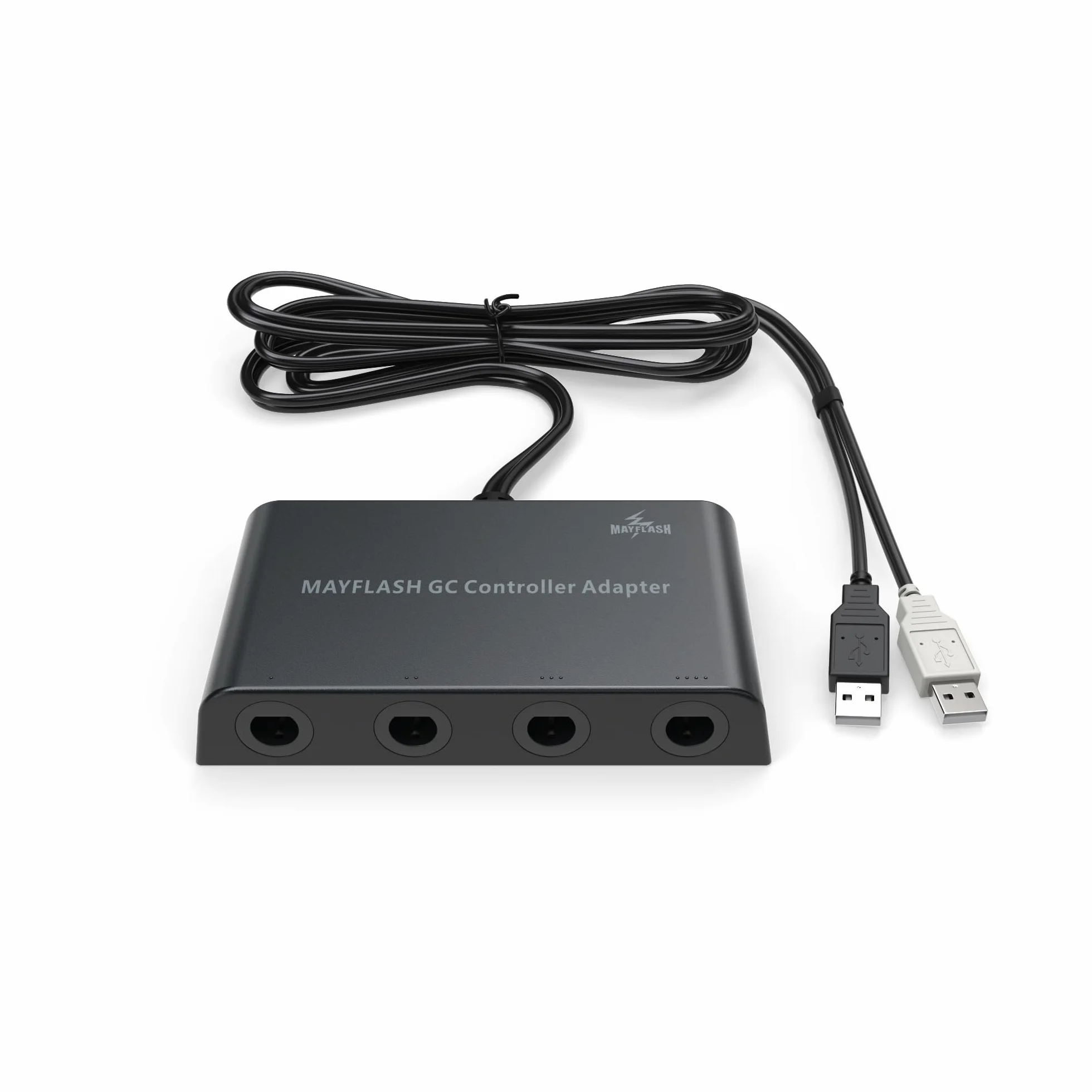 Gamecube adapter kontrolera do Nintendo Wii U i PC USB z 4 gniazdami
