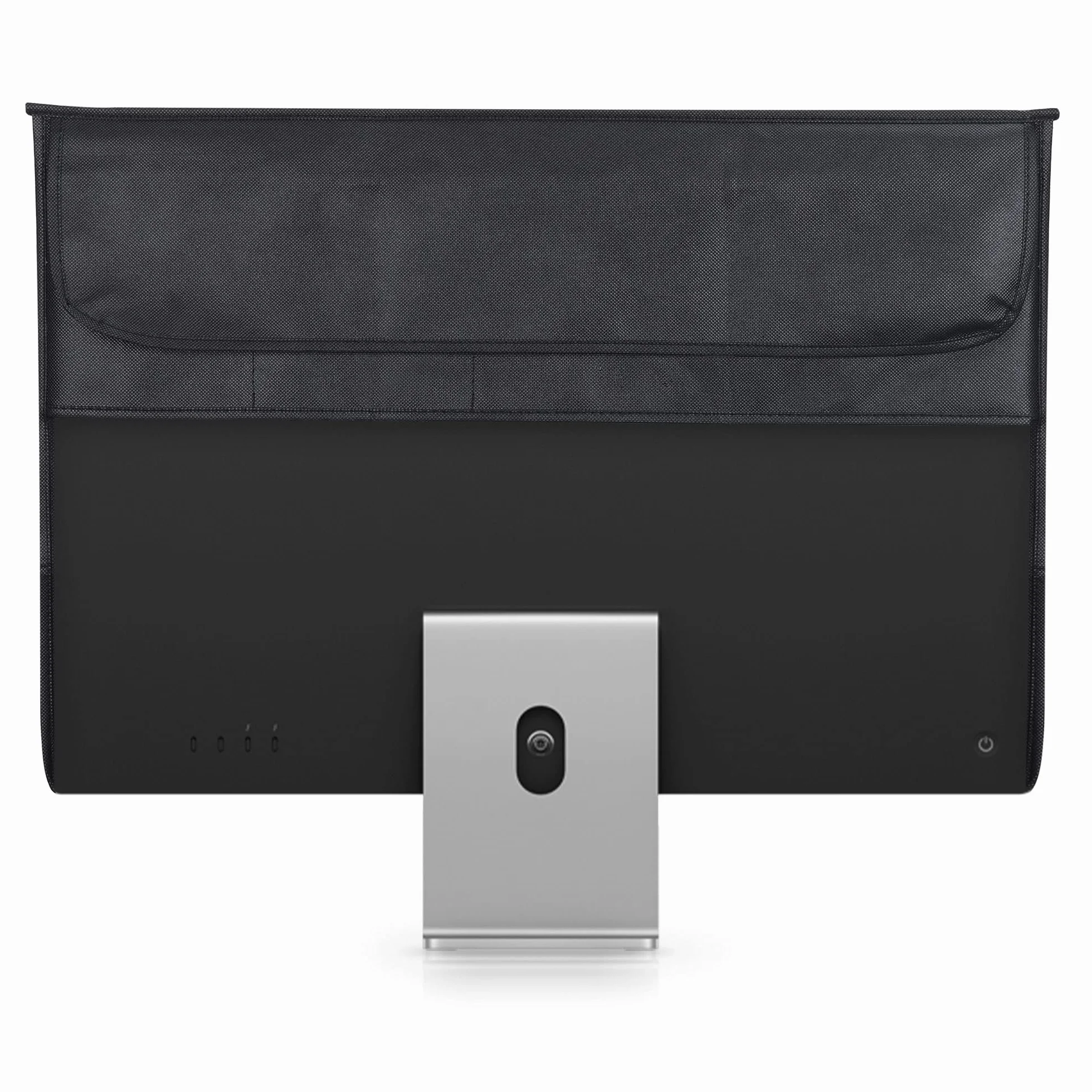 kwmobile Etui kompatybilne z Apple iMac 24" - z kieszenią na Apple Magic Keyboard, Magic Mouse i kabel - czarny