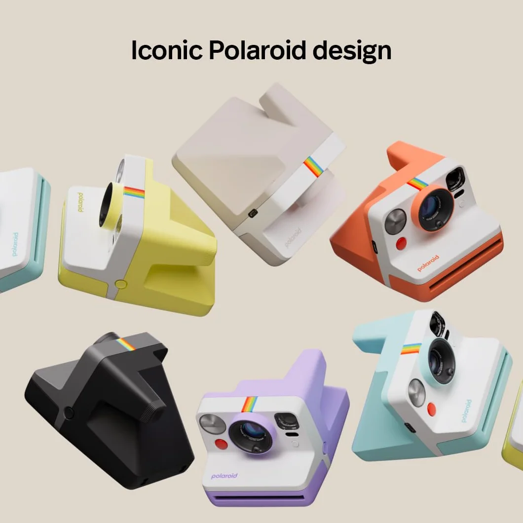 Polaroid - NOW Gen3 - Aparat natychmiastowy - Zestaw aparat + film kolorowy (16 zdjęć) Biały (6561)
