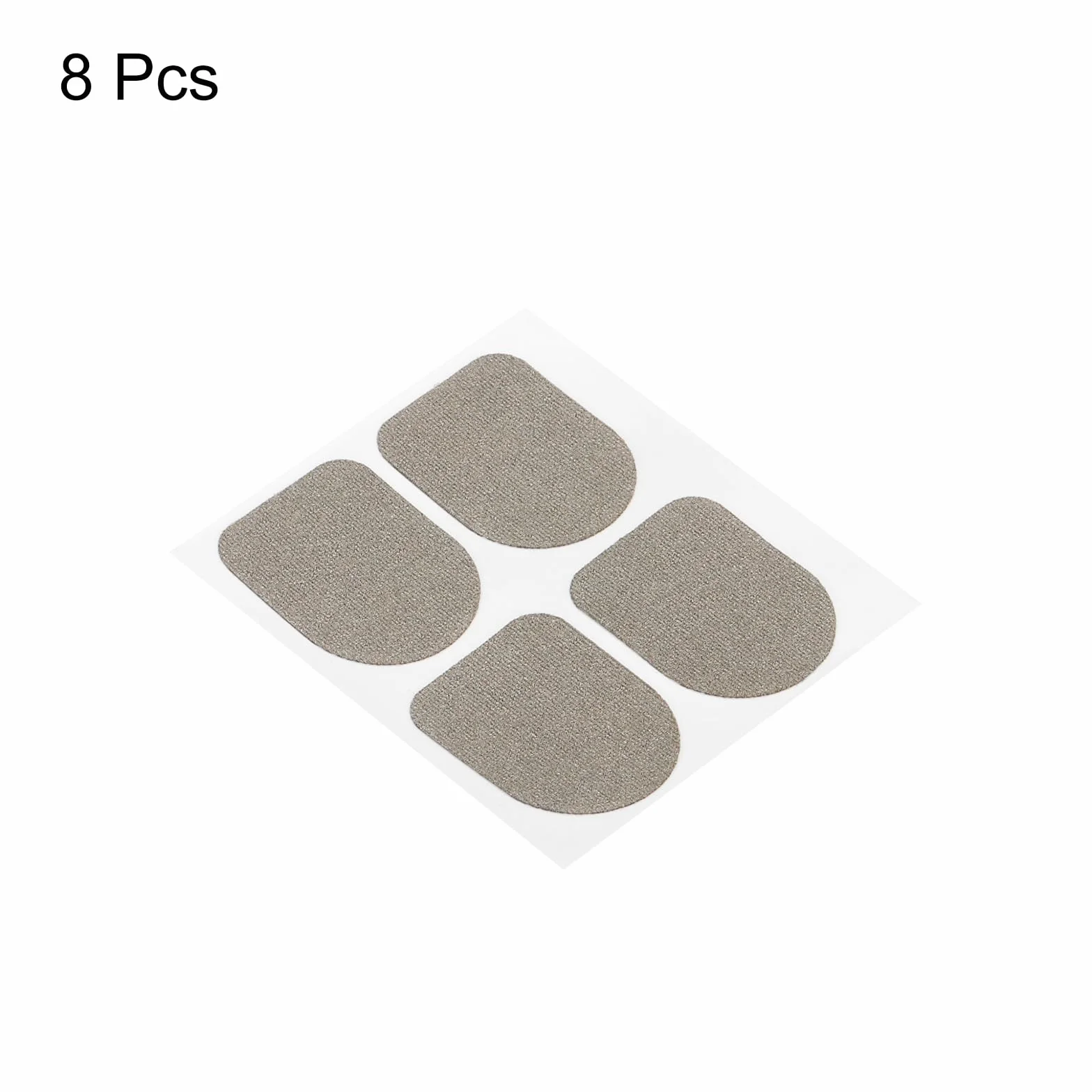 QUARKZMAN Rękawiczki naklejki na ekran dotykowy, 1" x 4/5", ultra wysoka czułość, elastyczne włókna węglowe, ultracienkie naklejki na rękawiczki, 8 sztuk (12 w 1)