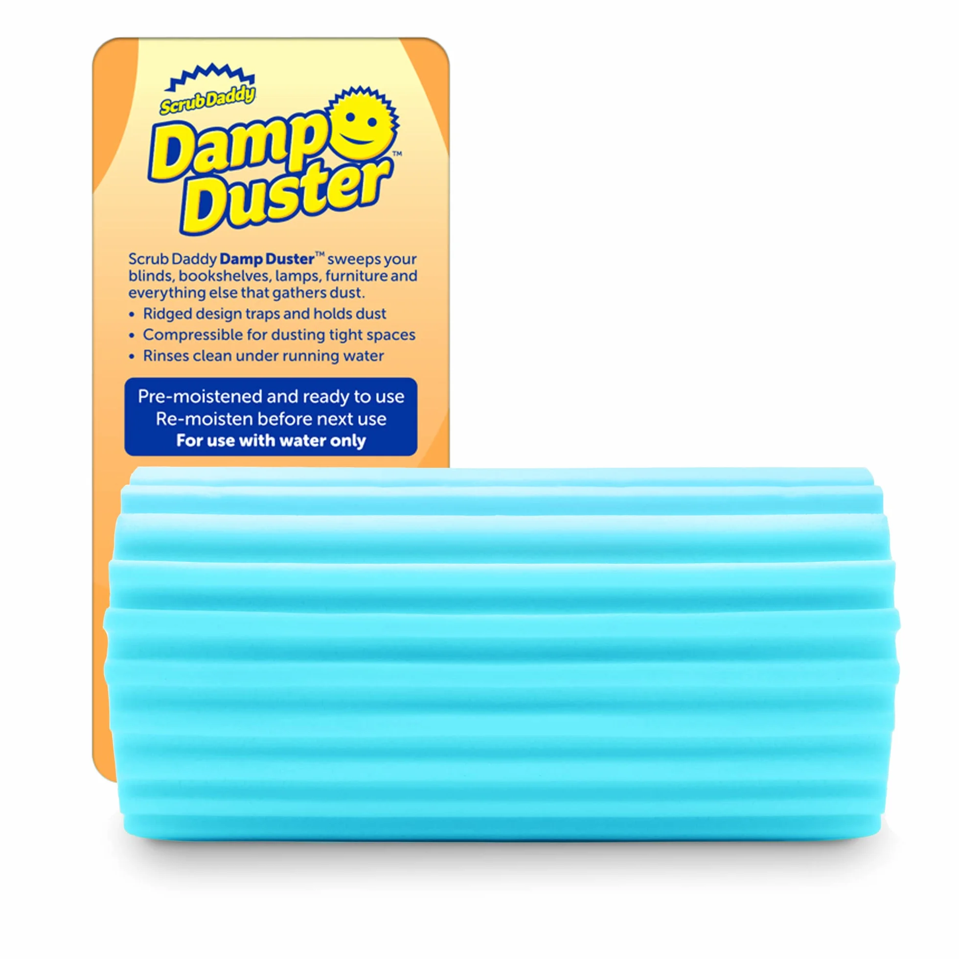 Scrub Daddy Damp Duster Ściereczka do Kurzu Niebieski