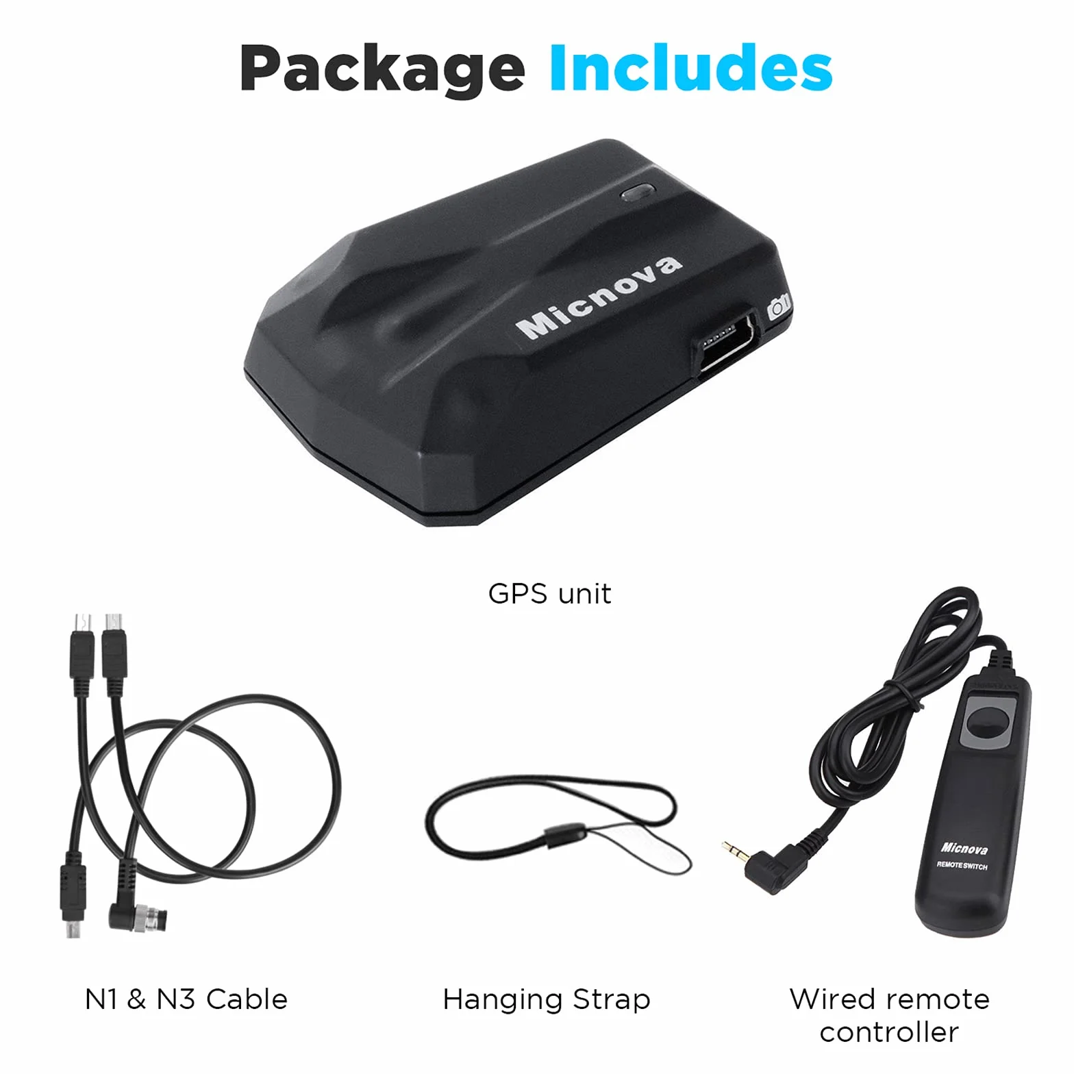 GPS-N PLUS kamera o wysokiej precyzji GPS nawigacja geotagowanie do Nikon D3100, D3200, D3300, D5000, D5100, D5200, D5300, D7000, D7100, D600, D610, D800, D810, D810, D810. 700, D 750, D90,