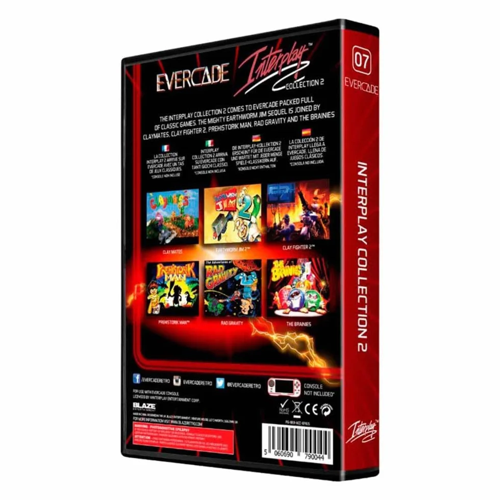 Blaze Evercade - Interplay Cartridge 2