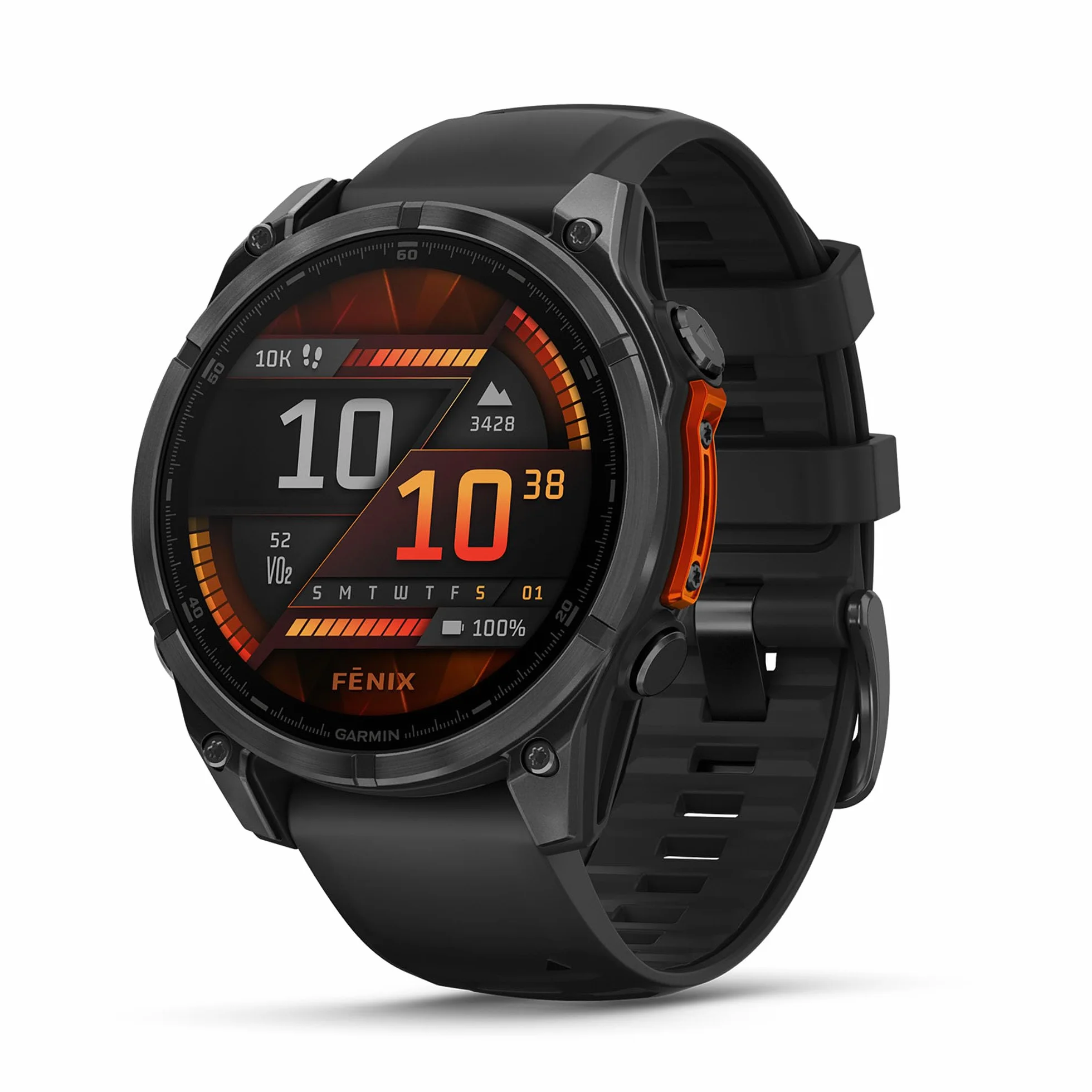 Garmin Fenix 8 47mm AMOLED Slate Gray Steel/Black
