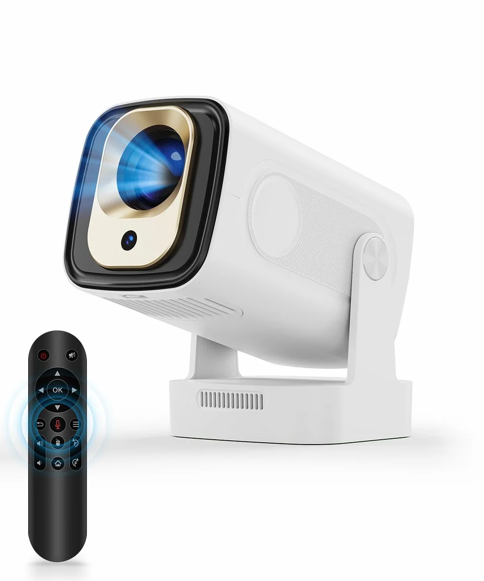 Projektor Magcubic, HY310 Mini Projektor 4K Wsparcie 1080P Projektor z Autofokusem, Automatyczna Korekcja Keystone Domowy Projektor Inteligentny z WiFi6 BT5.4, 180° Obrót Przenośny Projektor