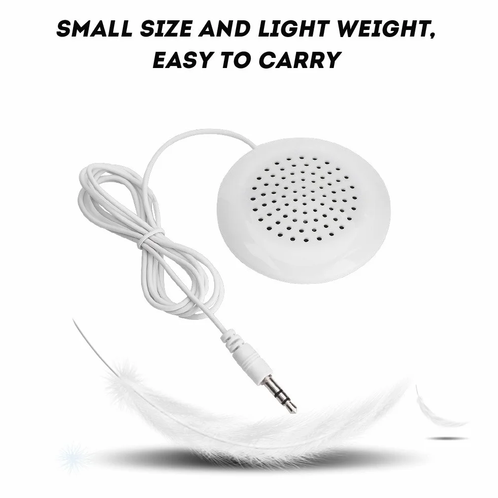 Nowy DIY Mini Stereo Głośnik Poduszkowy do MP3 Telefon Przenośny CD