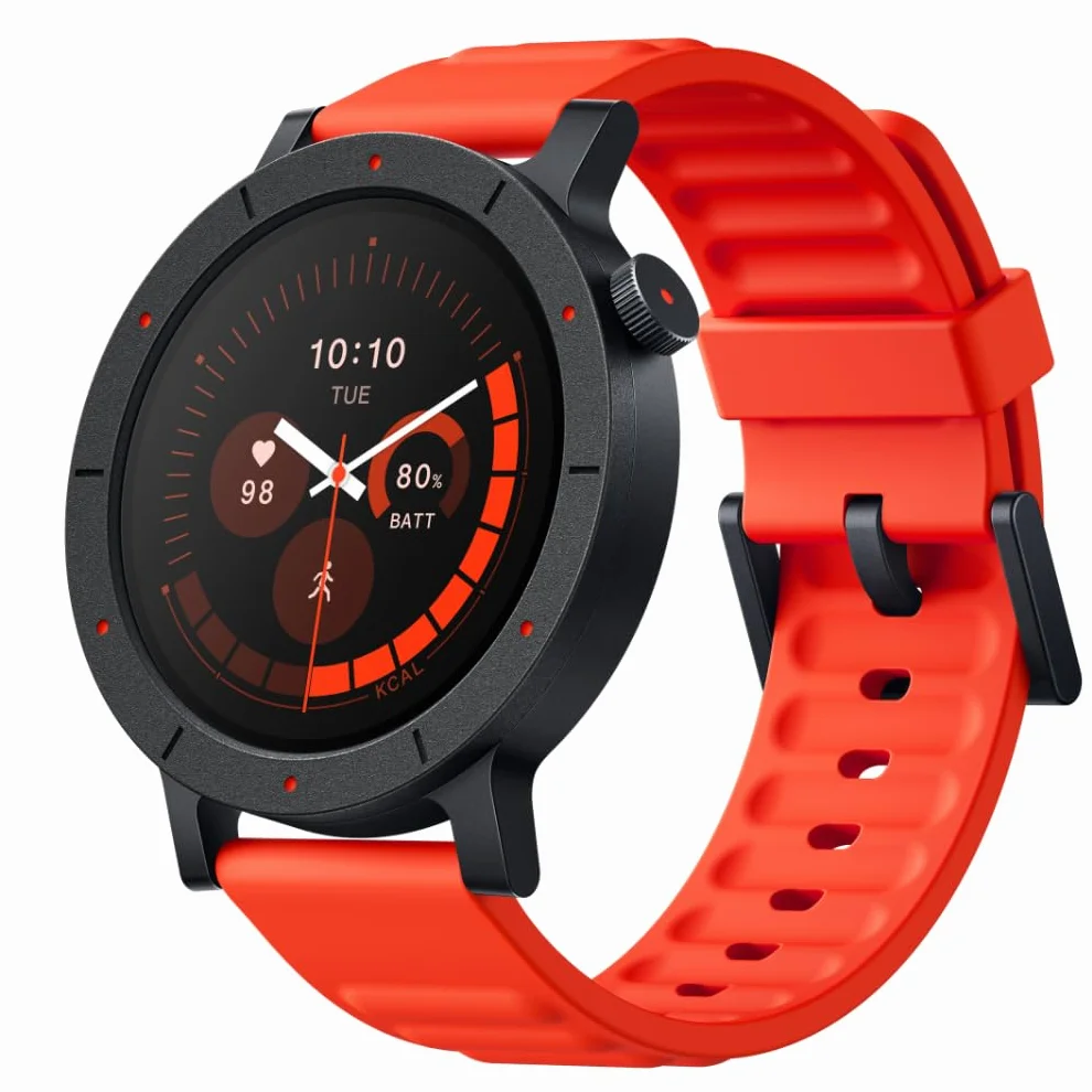 CMF by Nothing Smartwatch Watch 3 Pro z wyświetlaczem AMOLED 1,43 cala, dwuzakresowy GPS, połączenia Bluetooth z redukcją szumów AI, zaawansowane monitorowanie tętna i snu - pomarańczowy