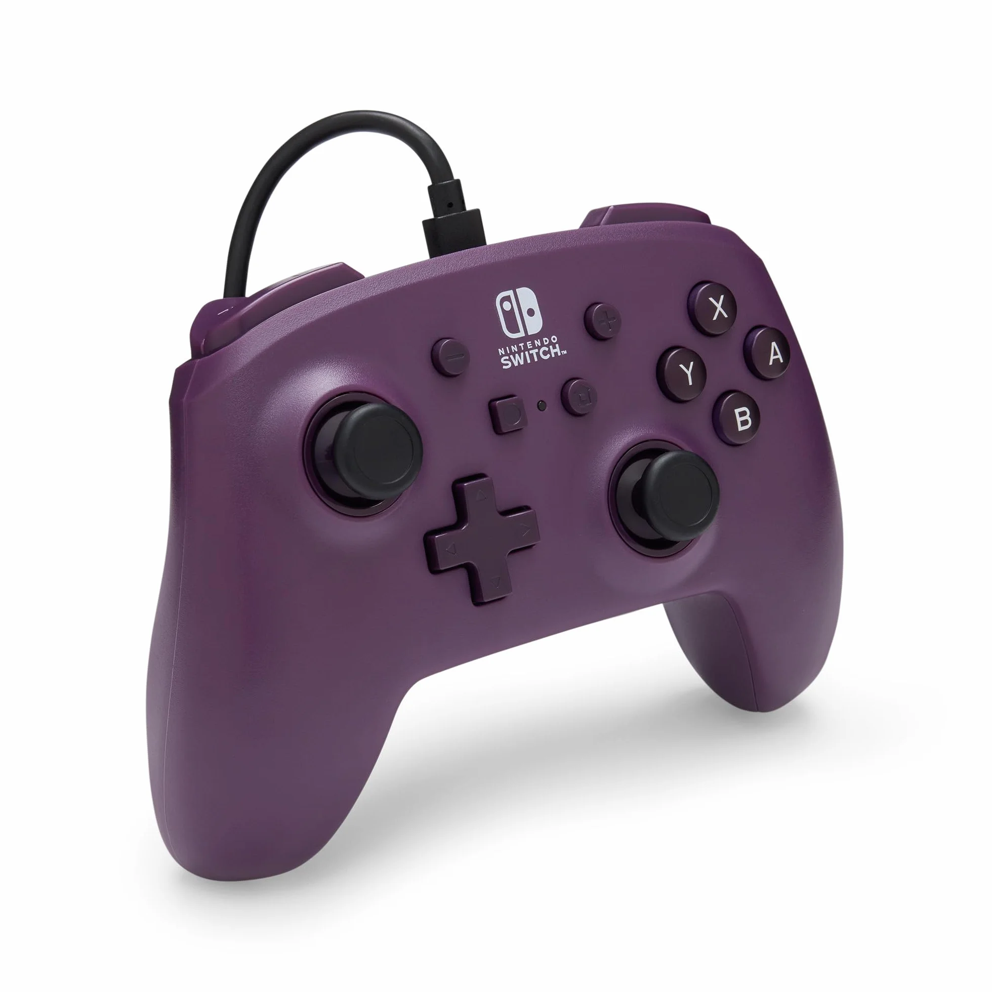 PowerA przewodowy kontroler Nintendo Switch Kosmiczny fiolet gamepad oficjalnie licencjonowany